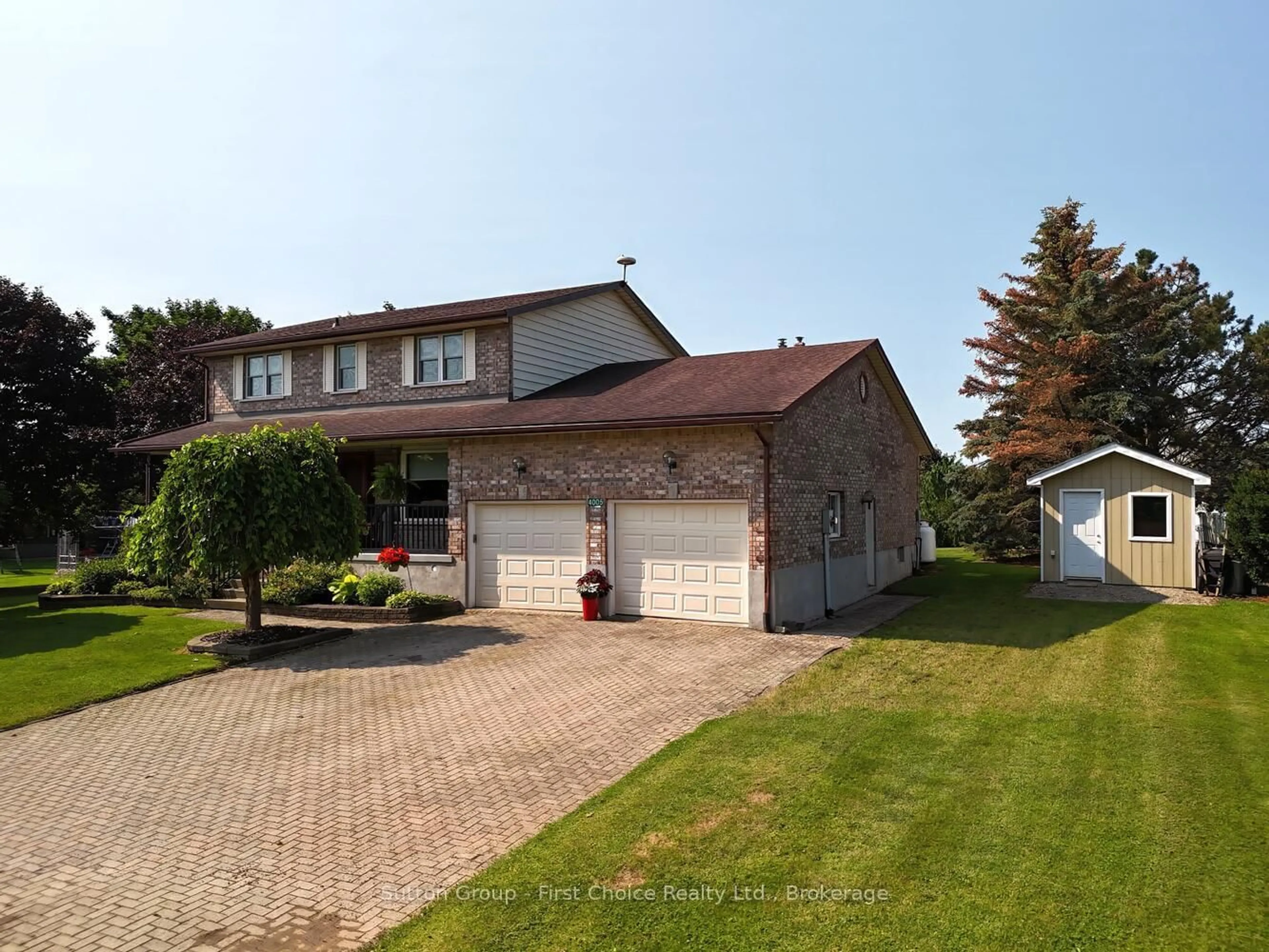 Home with brick exterior material, street for 4005 Frederick St, Perth East Ontario N0K 1J0