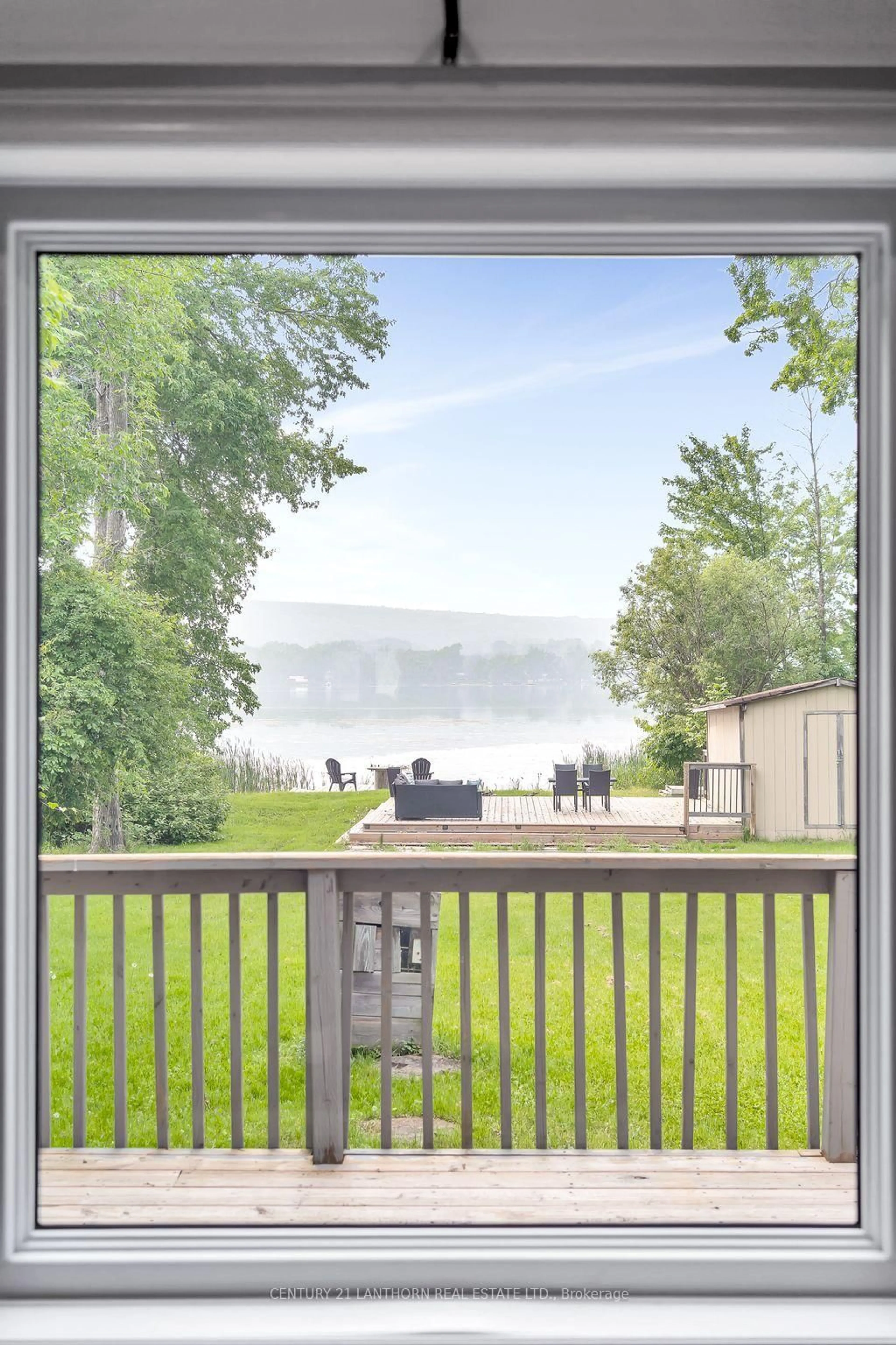 Patio, water/lake/river/ocean view for 809A Frankford-Stirling Rd, Hastings Ontario K0K 2C0