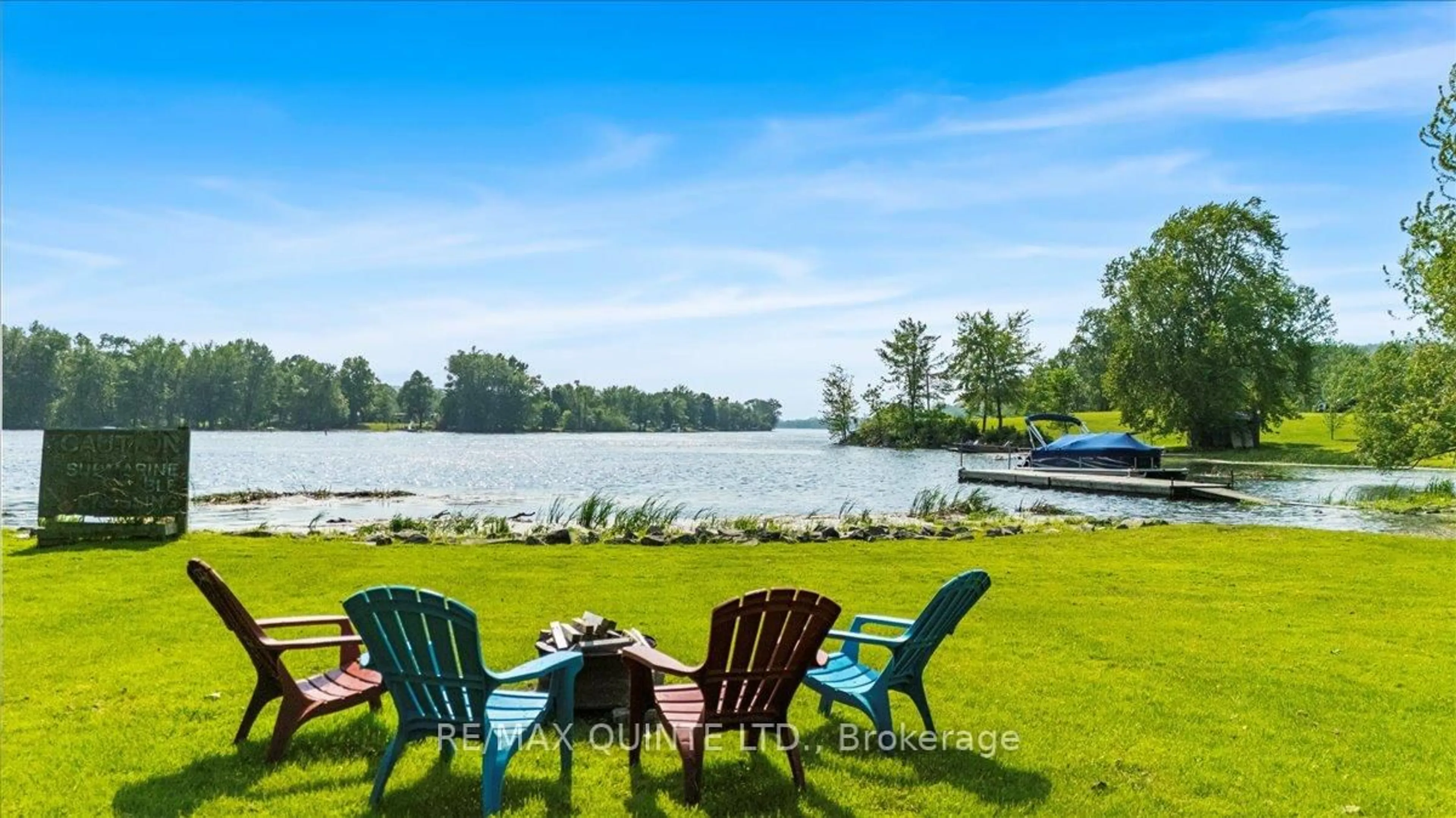 Patio, water/lake/river/ocean view for 321 Rosebush Rd, Stirling Ontario K0K 3E0