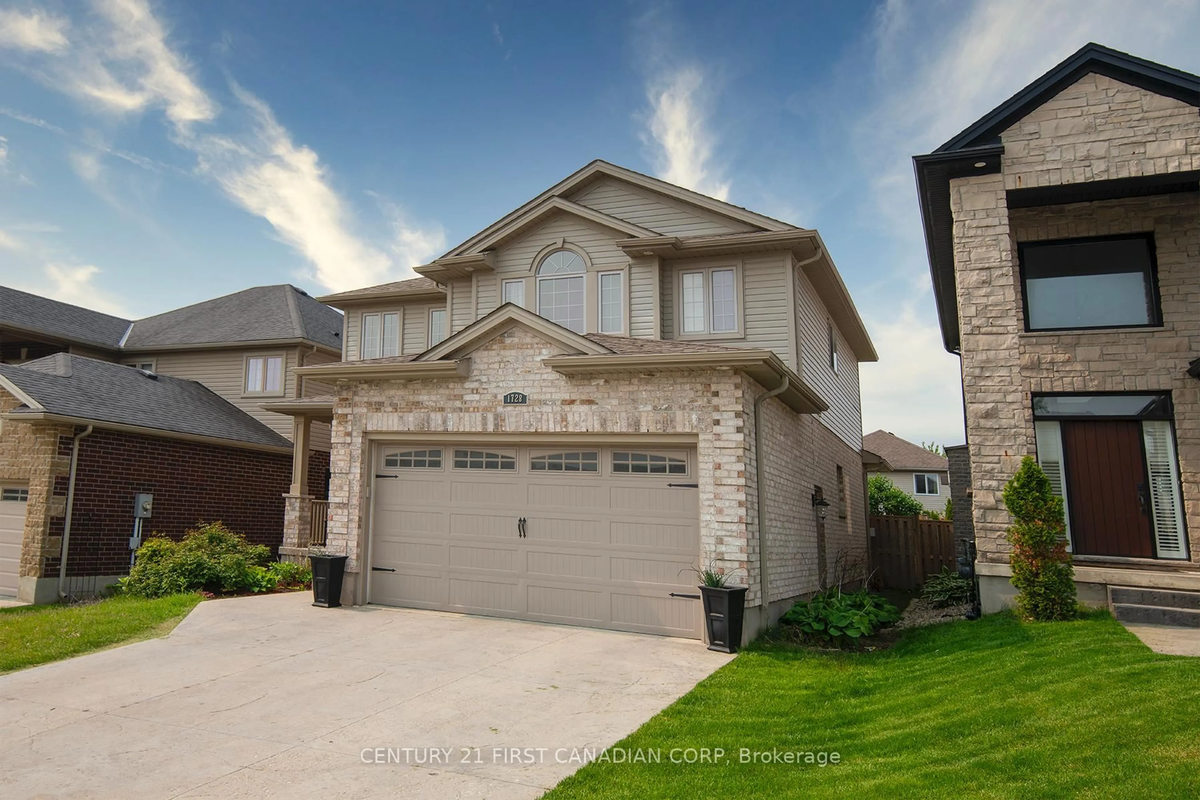 Home with brick exterior material, street for 1728 BEAVERBROOK Ave, London North Ontario N6H 0E4