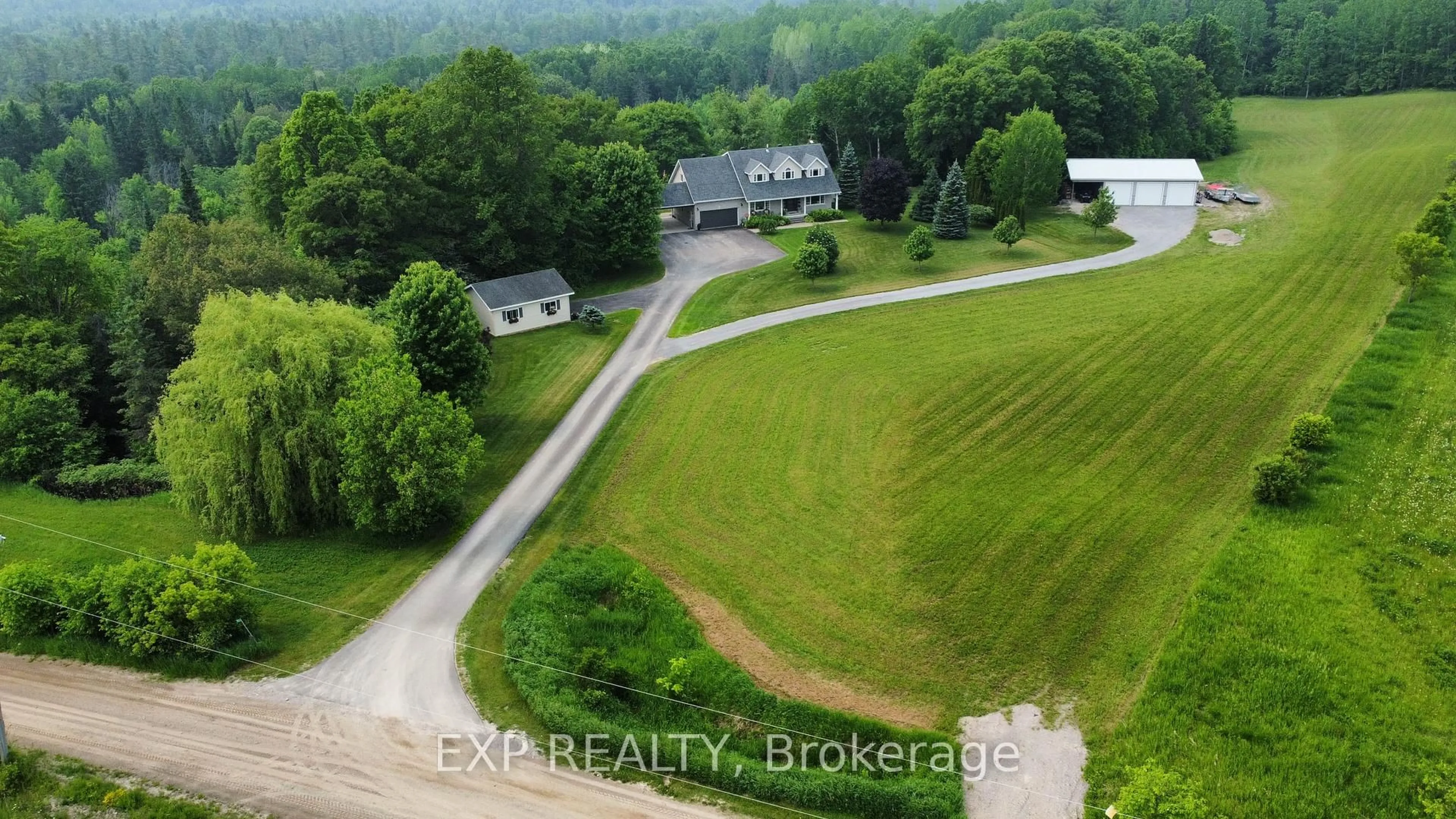 A pic from outside/outdoor area/front of a property/back of a property/a pic from drone, unknown for 353 Ferguson Rd, Renfrew Ontario K7V 3Z8