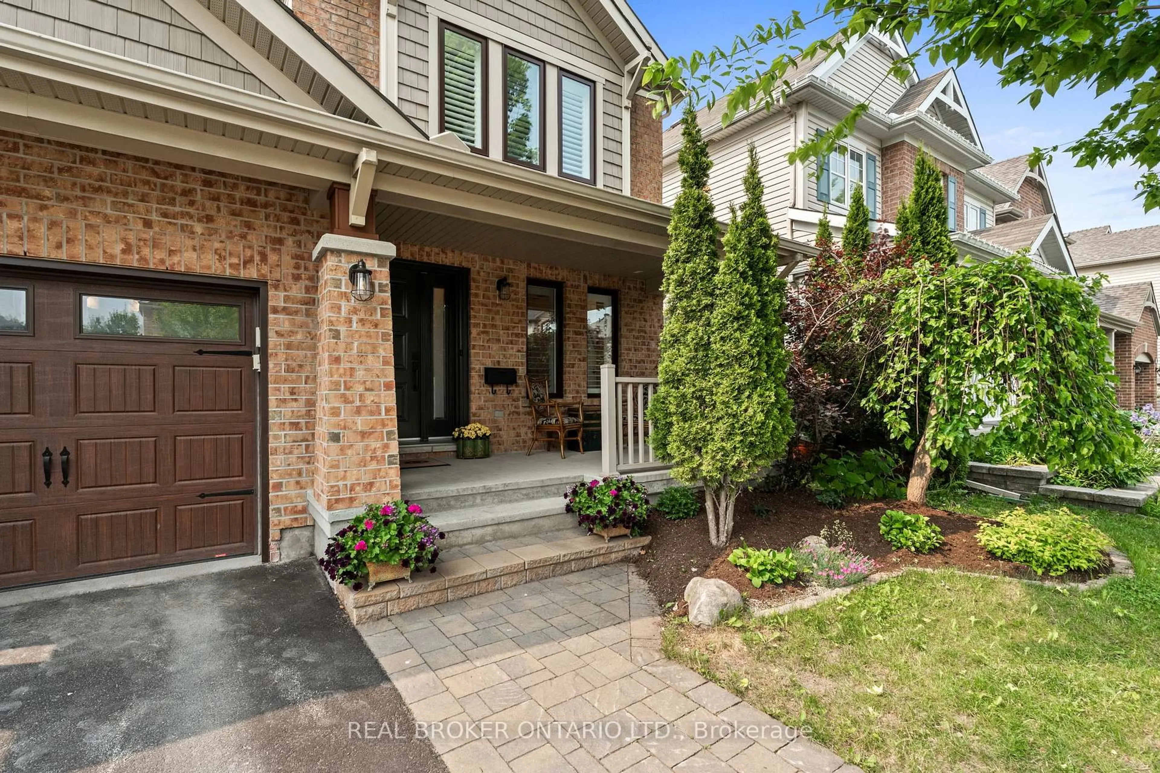 Home with brick exterior material, street for 214 Mistral Way, Stittsville Ontario K2S 0G7