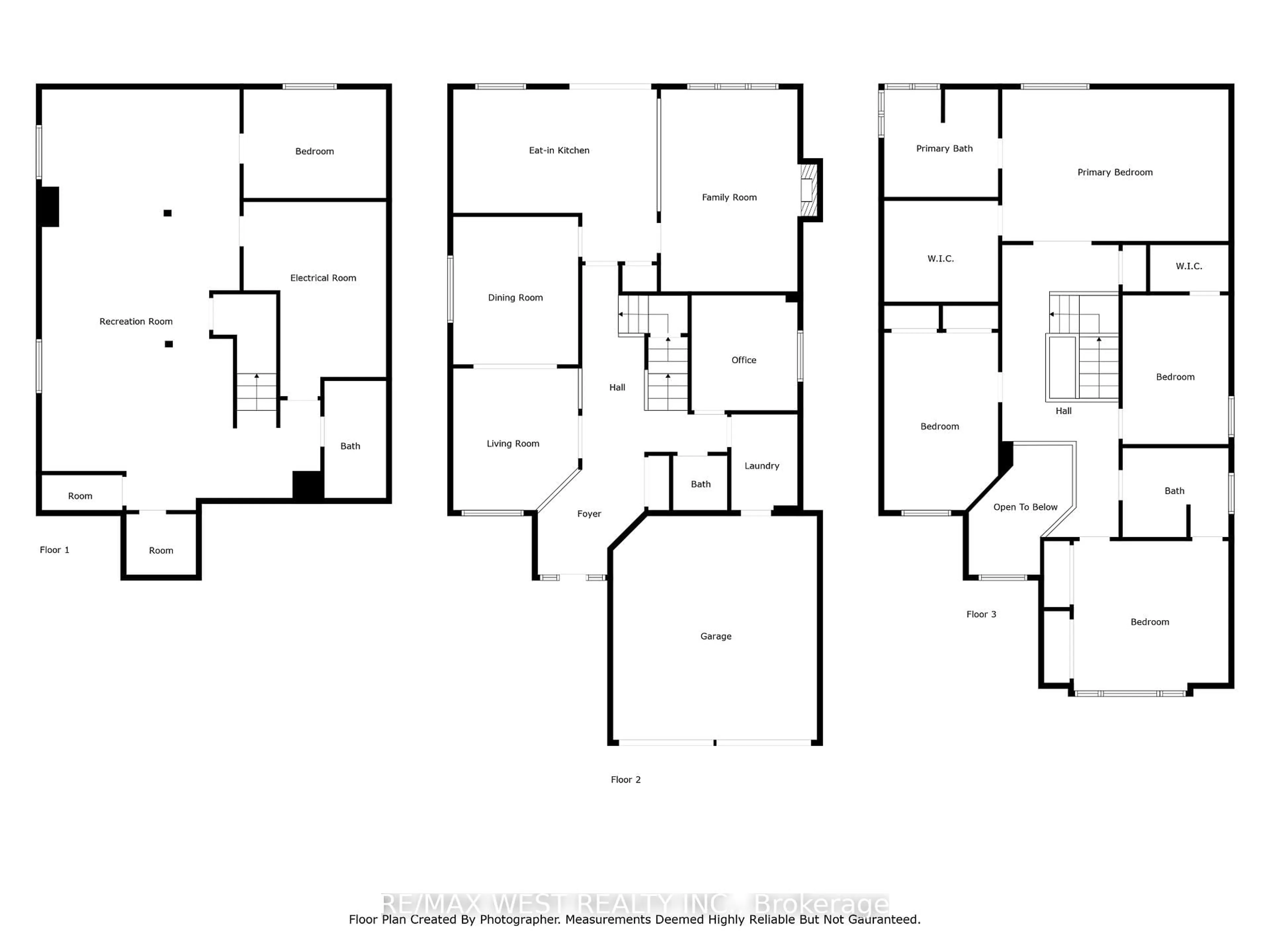 Floor plan for 214 Castlegarth Cres, Ottawa Ontario K2J 5N6