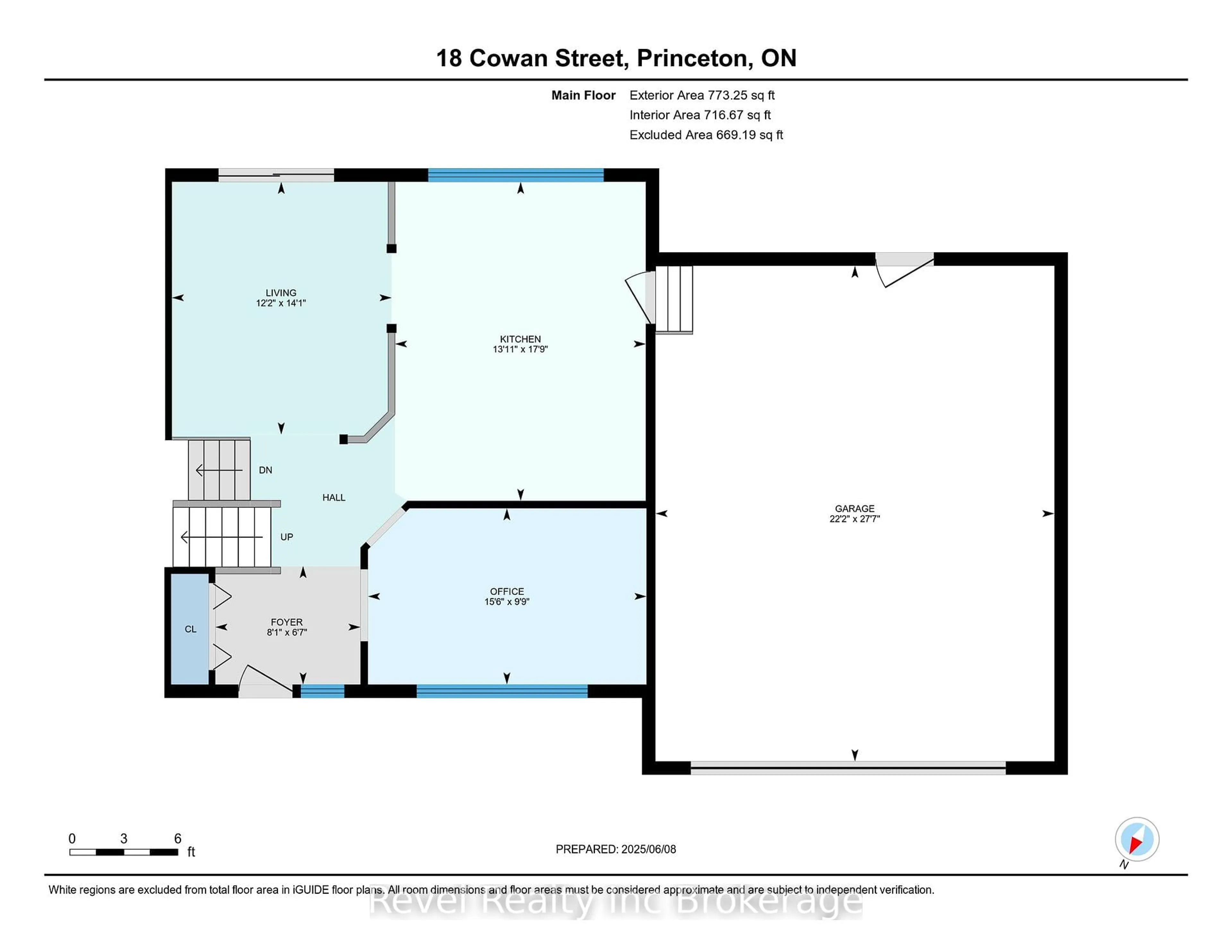 Floor plan for 18 Cowan St, Blandford-Blenheim Ontario N0J 1V0