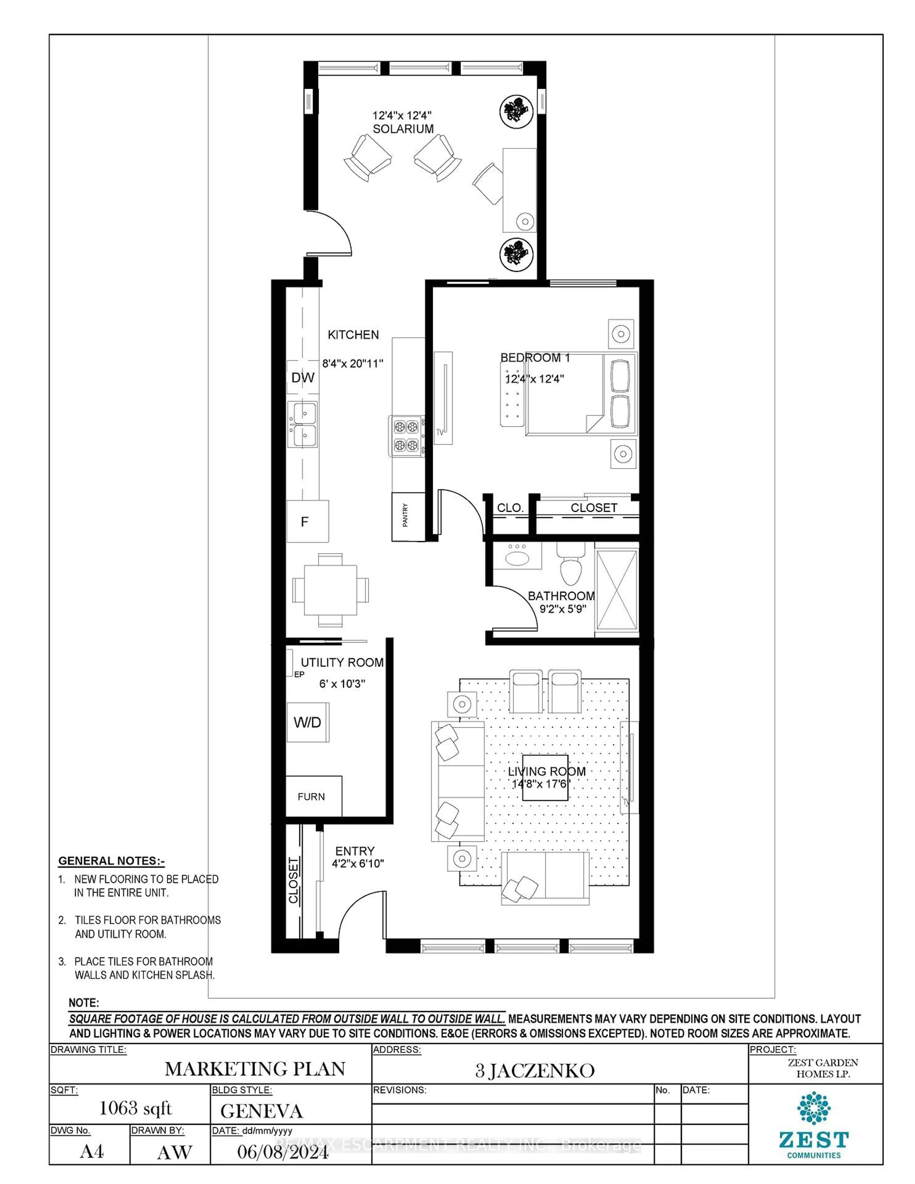 Floor plan for 3 JACZENKO Terr, Hamilton Ontario L9B 1T8