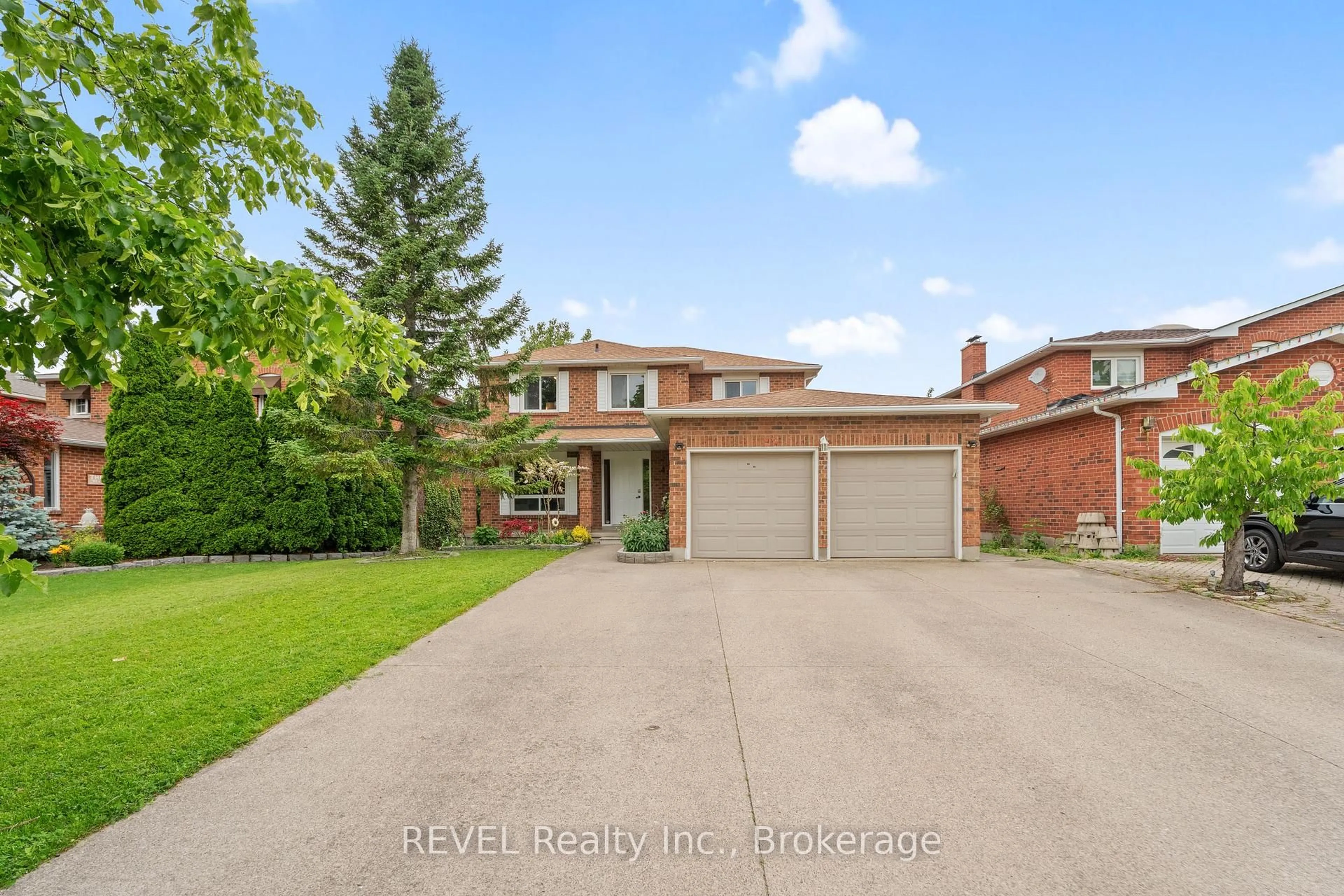 Home with brick exterior material, street for 48 Barbican Tr, St. Catharines Ontario L2T 4A3