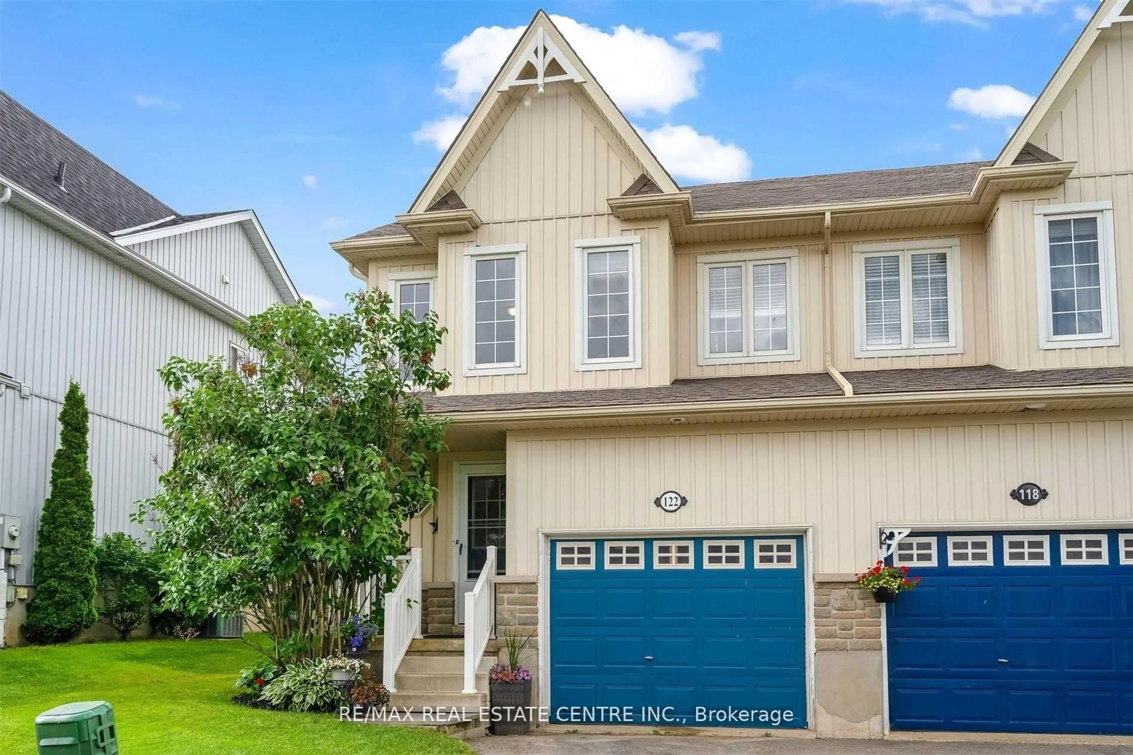 Home with vinyl exterior material, street for 122 Marion St, Shelburne Ontario L9V 3C2
