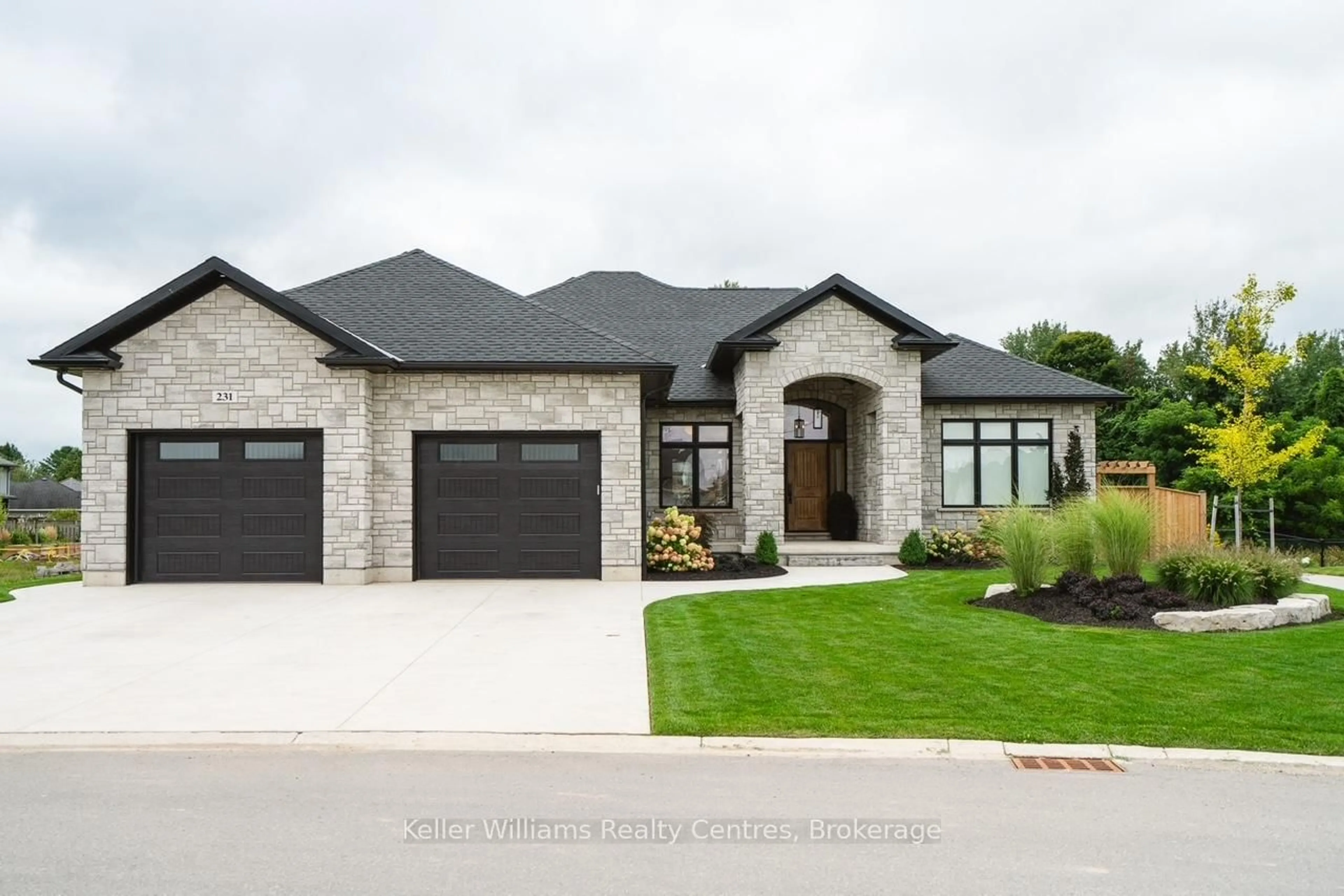 Home with brick exterior material, street for 231 Devinwood Ave, Brockton Ontario N0G 2V0