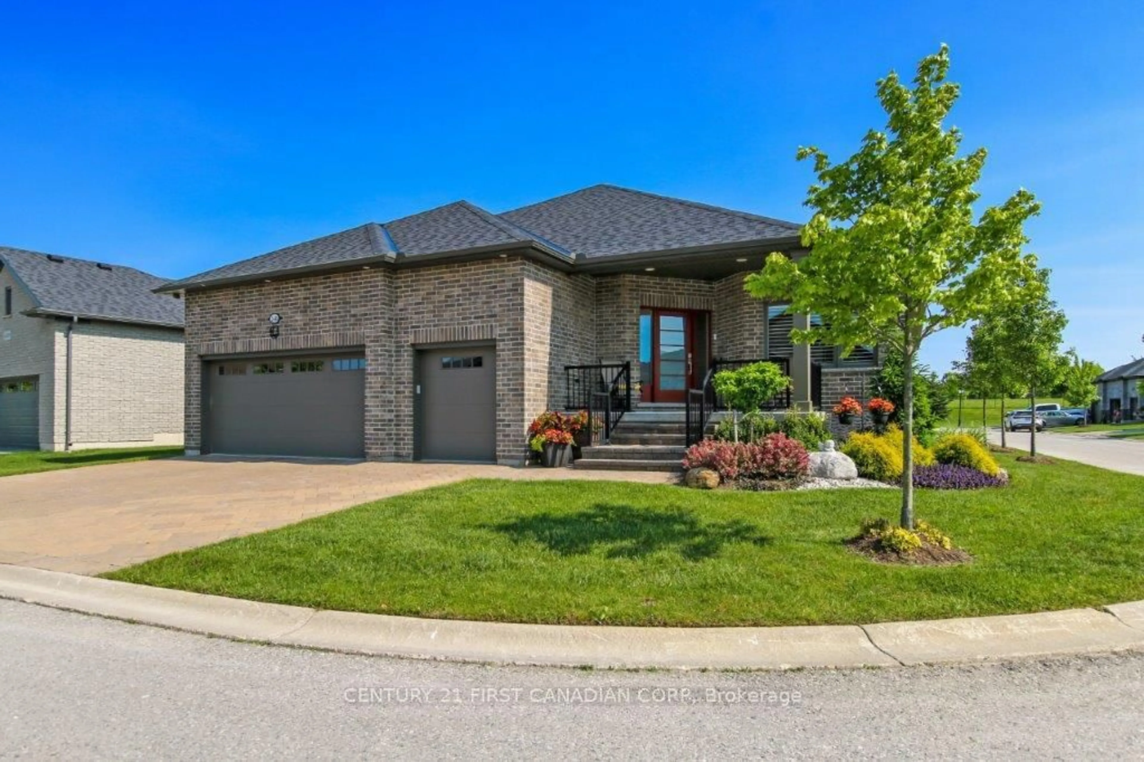Home with brick exterior material, street for 2441 Moe Norman Way, London South Ontario N6K 5R5