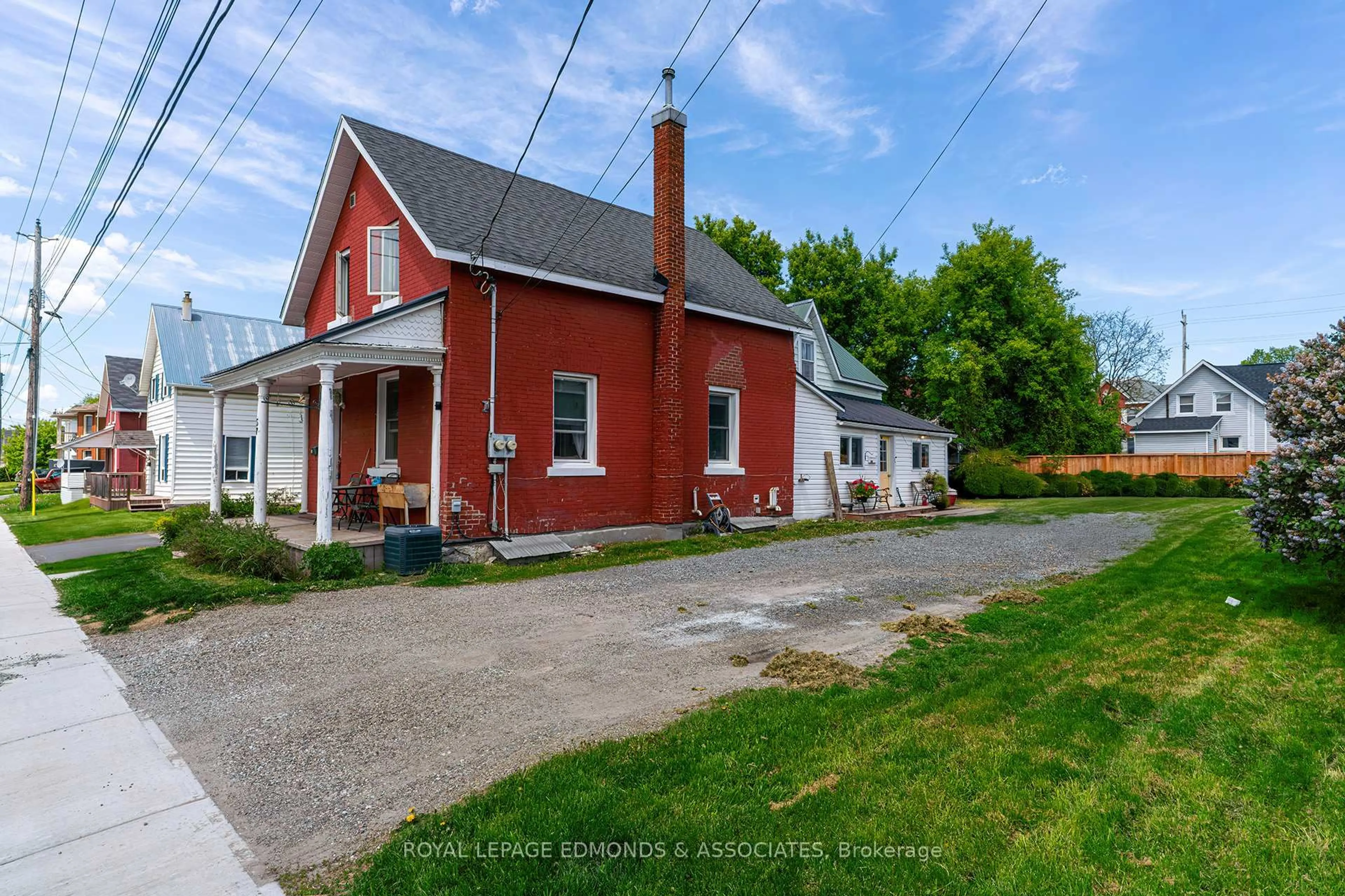 A pic from outside/outdoor area/front of a property/back of a property/a pic from drone, street for 57 Lochiel St, Renfrew Ontario K7V 1W4