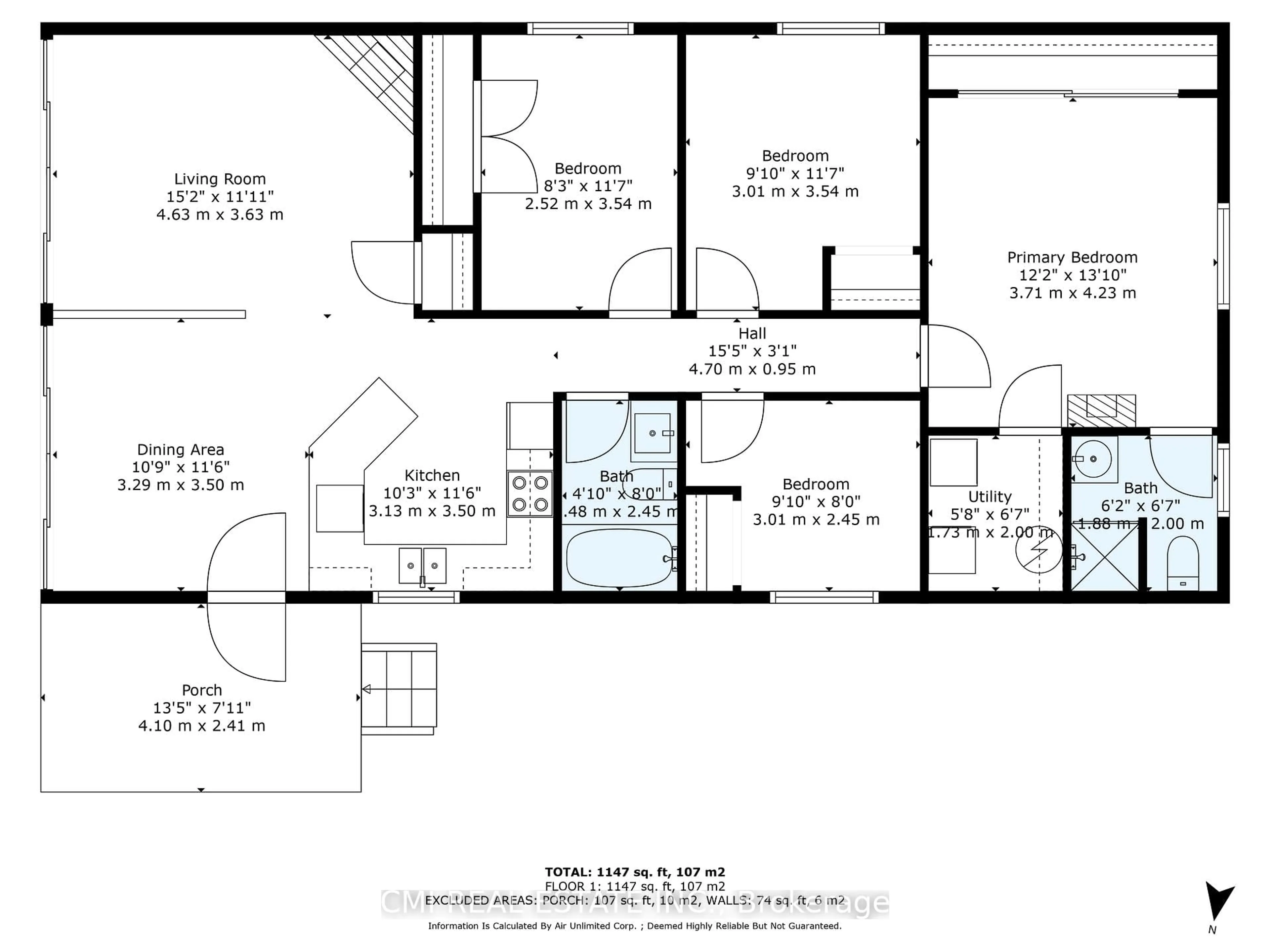 Floor plan for 176 Raglan St, Grey Highlands Ontario N0C 1E0