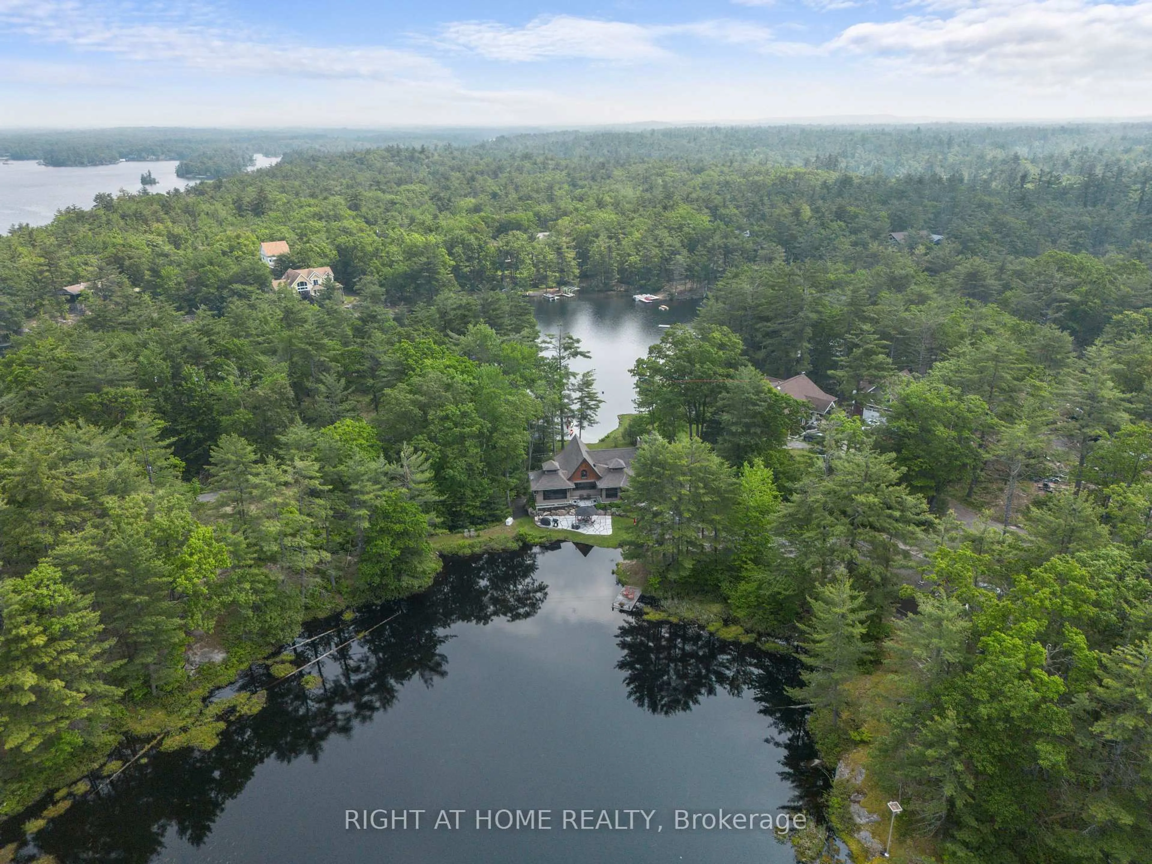 A pic from outside/outdoor area/front of a property/back of a property/a pic from drone, water/lake/river/ocean view for 302 Fire Route 93A Rte, Havelock-Belmont-Methuen Ontario K0L 2H0
