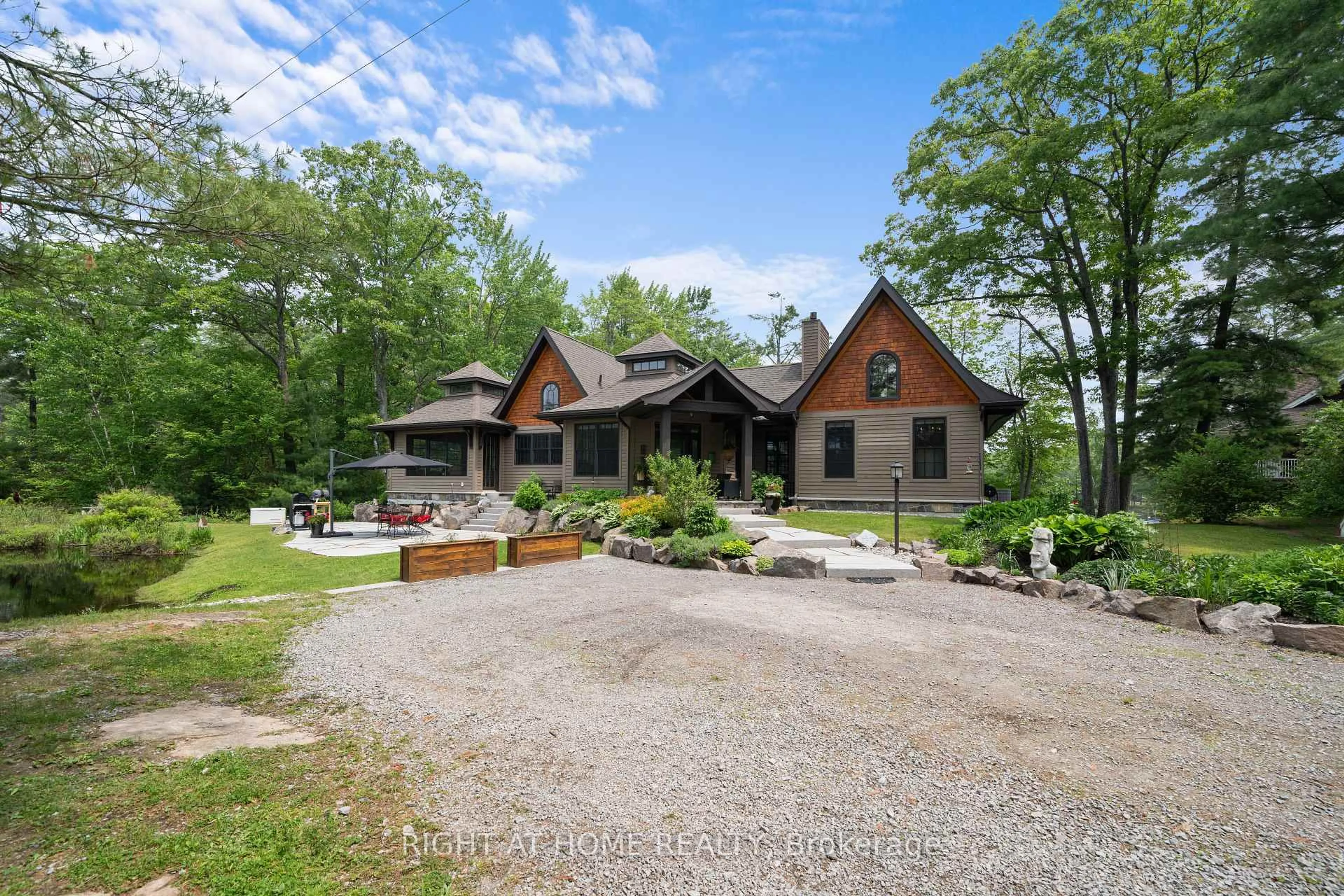 A pic from outside/outdoor area/front of a property/back of a property/a pic from drone, unknown for 302 Fire Route 93A Rte, Havelock-Belmont-Methuen Ontario K0L 2H0