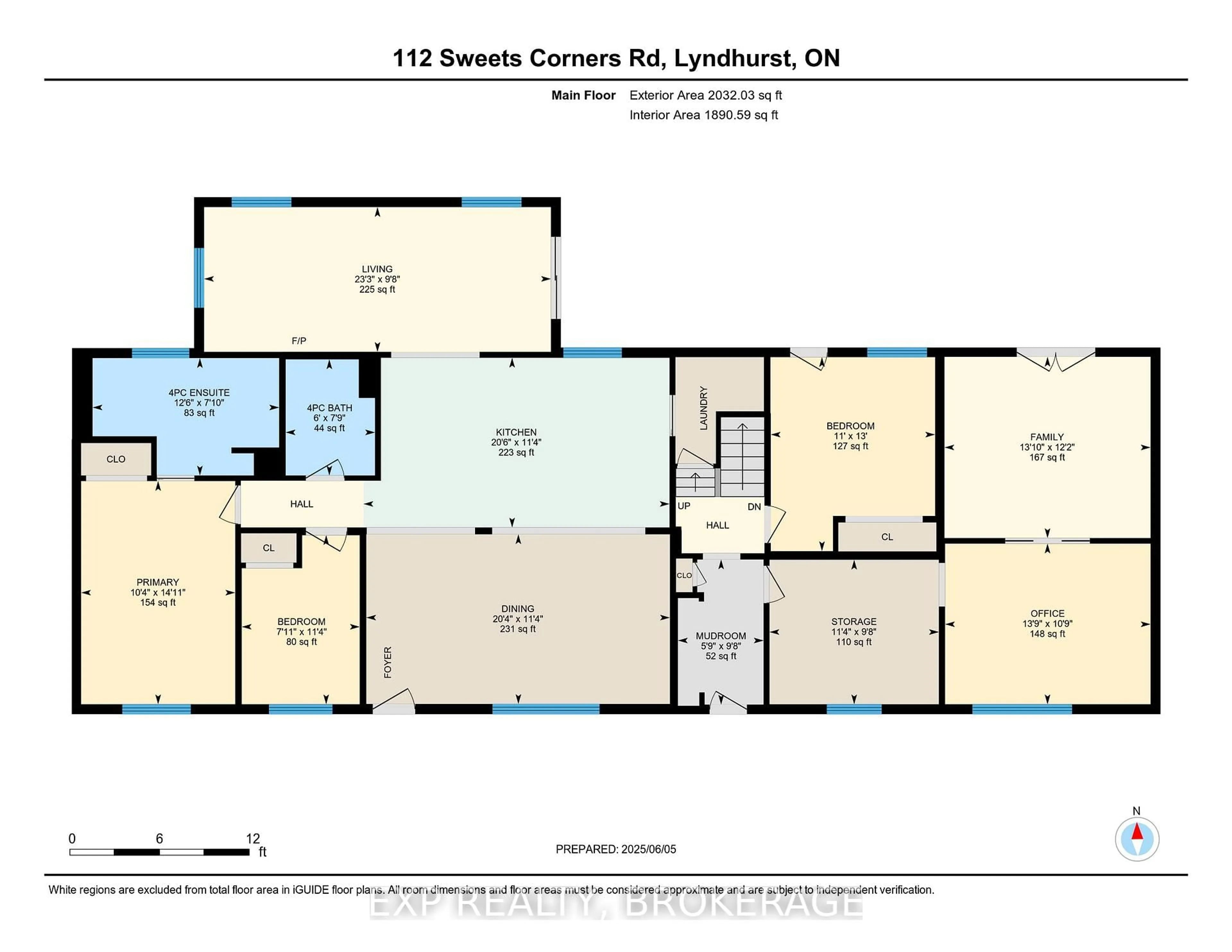 Floor plan for 112 SWEETS CORNERS Rd, Leeds and the Thousand Islands Ontario K0E 1N0