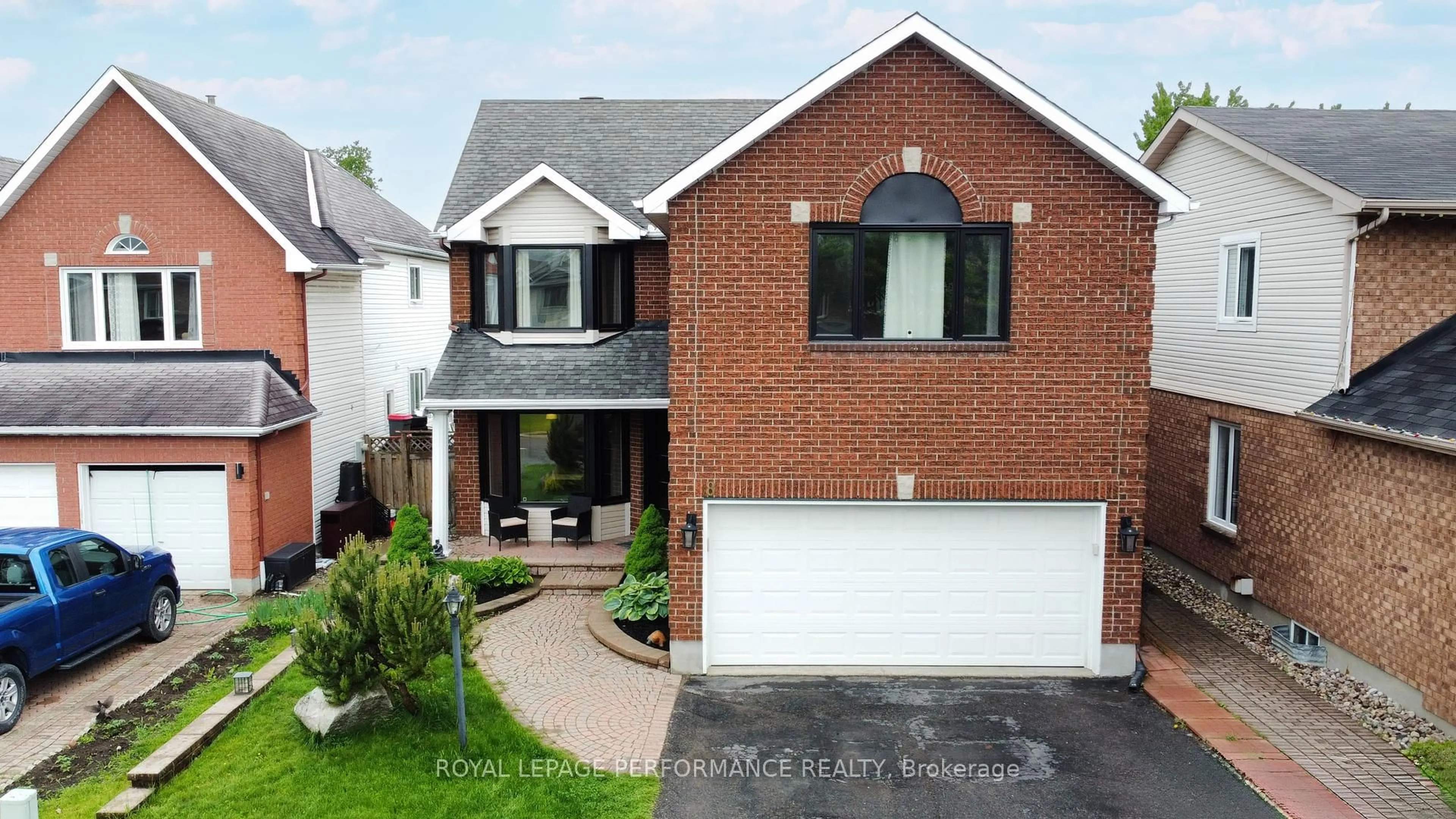 Home with brick exterior material, street for 8 Masonbrook St, Ottawa Ontario K2J 4C4