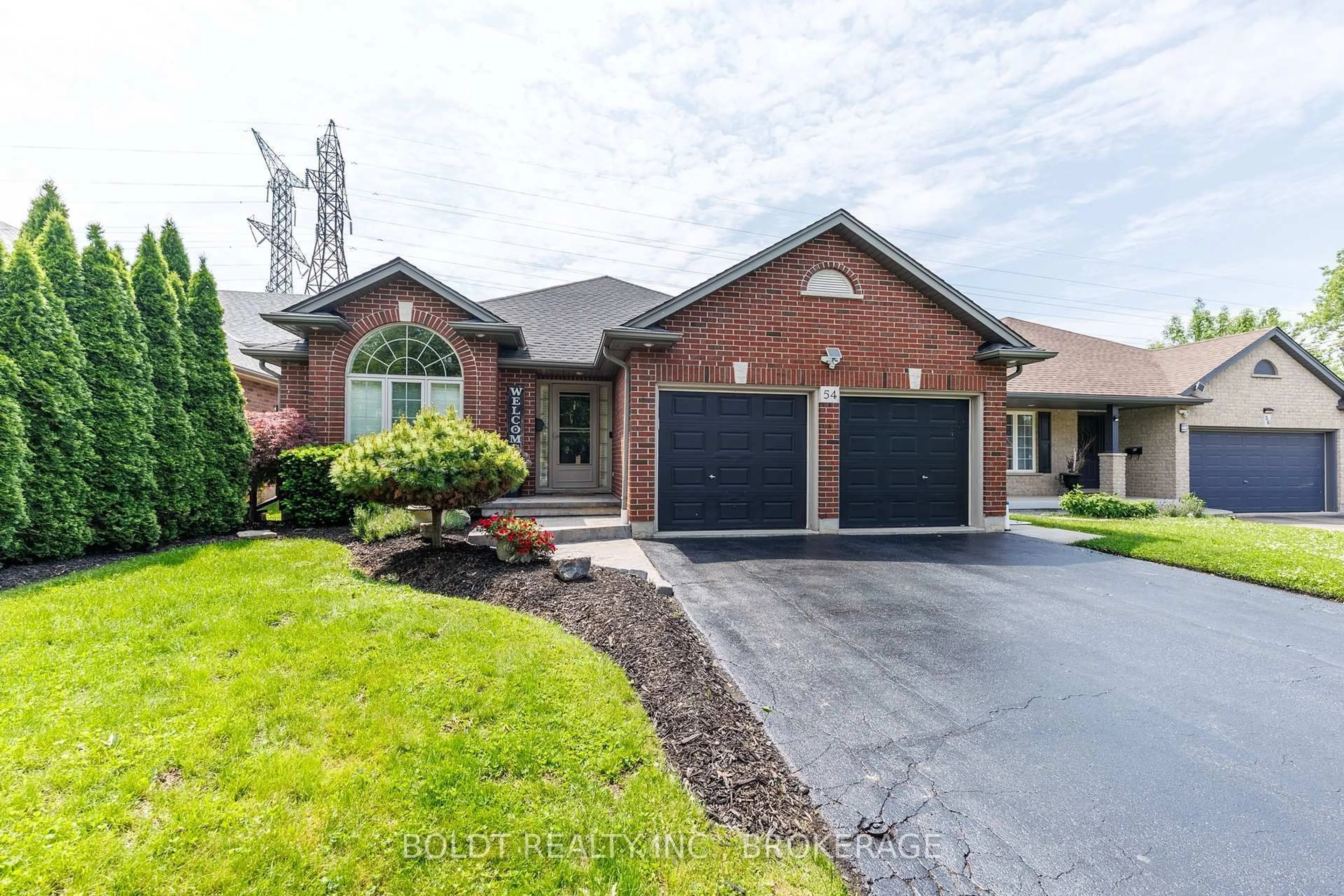 Home with brick exterior material, street for 54 Briarwood Dr, St. Catharines Ontario L2S 4A6