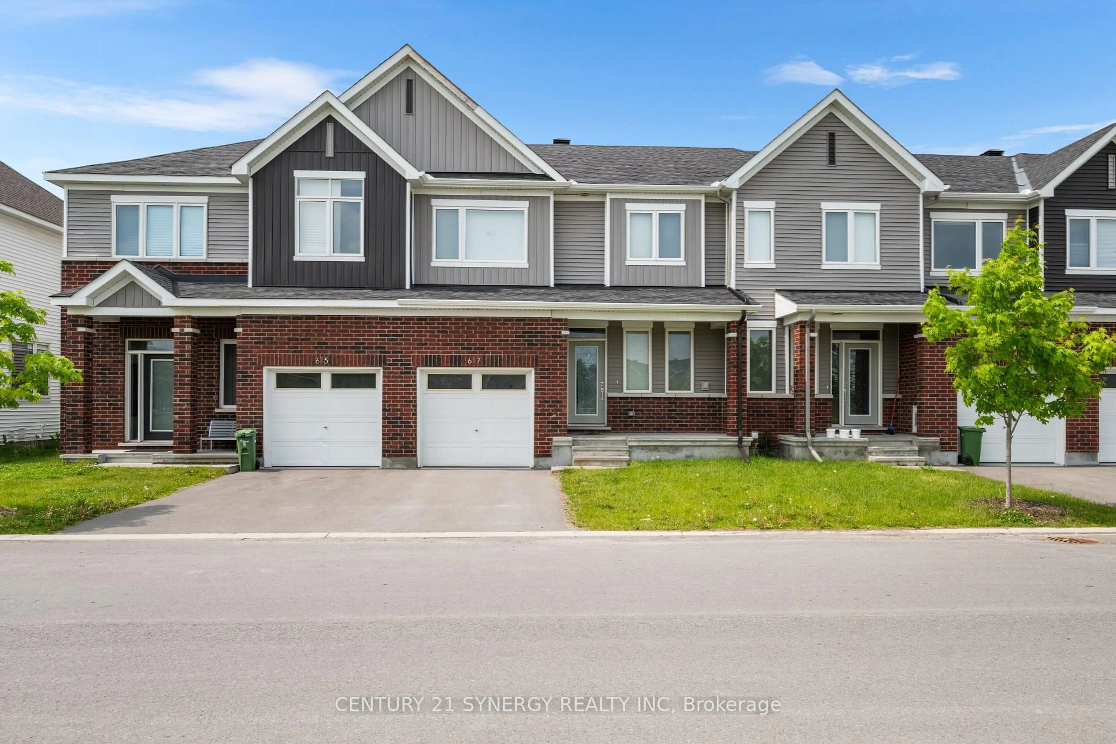 Home with brick exterior material, street for 617 Chillerton Dr, Ottawa Ontario K2J 6X8