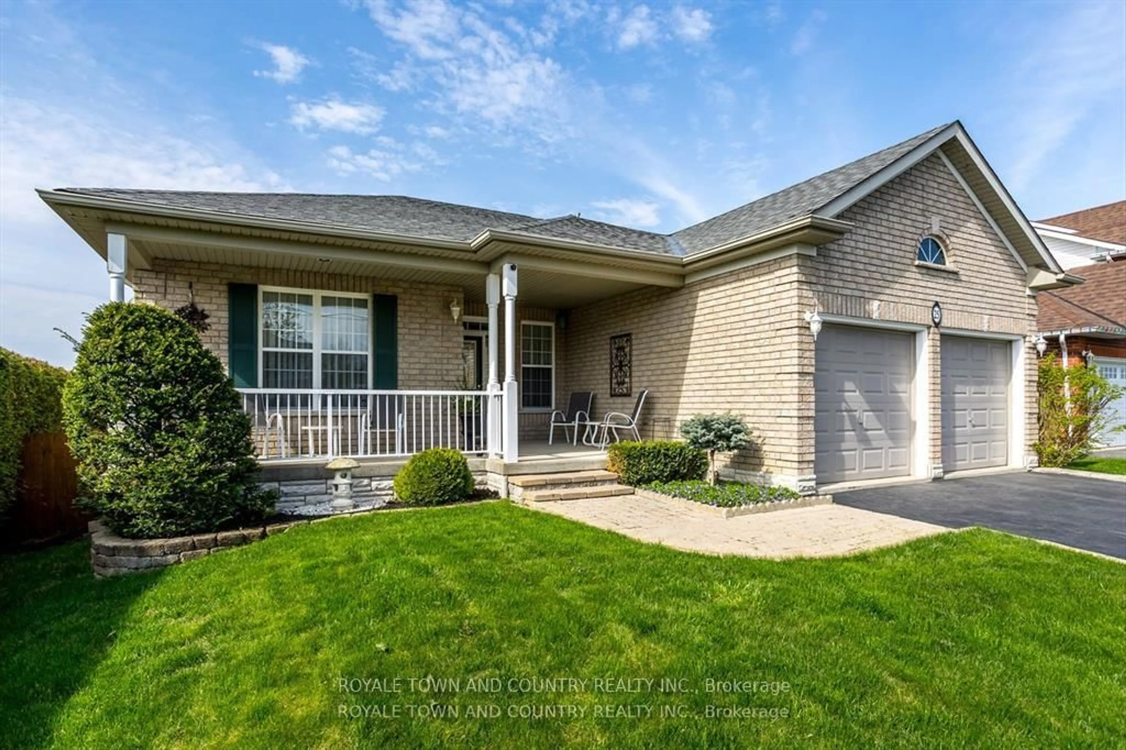 Home with brick exterior material, street for 25 Sylvester Dr, Kawartha Lakes Ontario K9V 6E7
