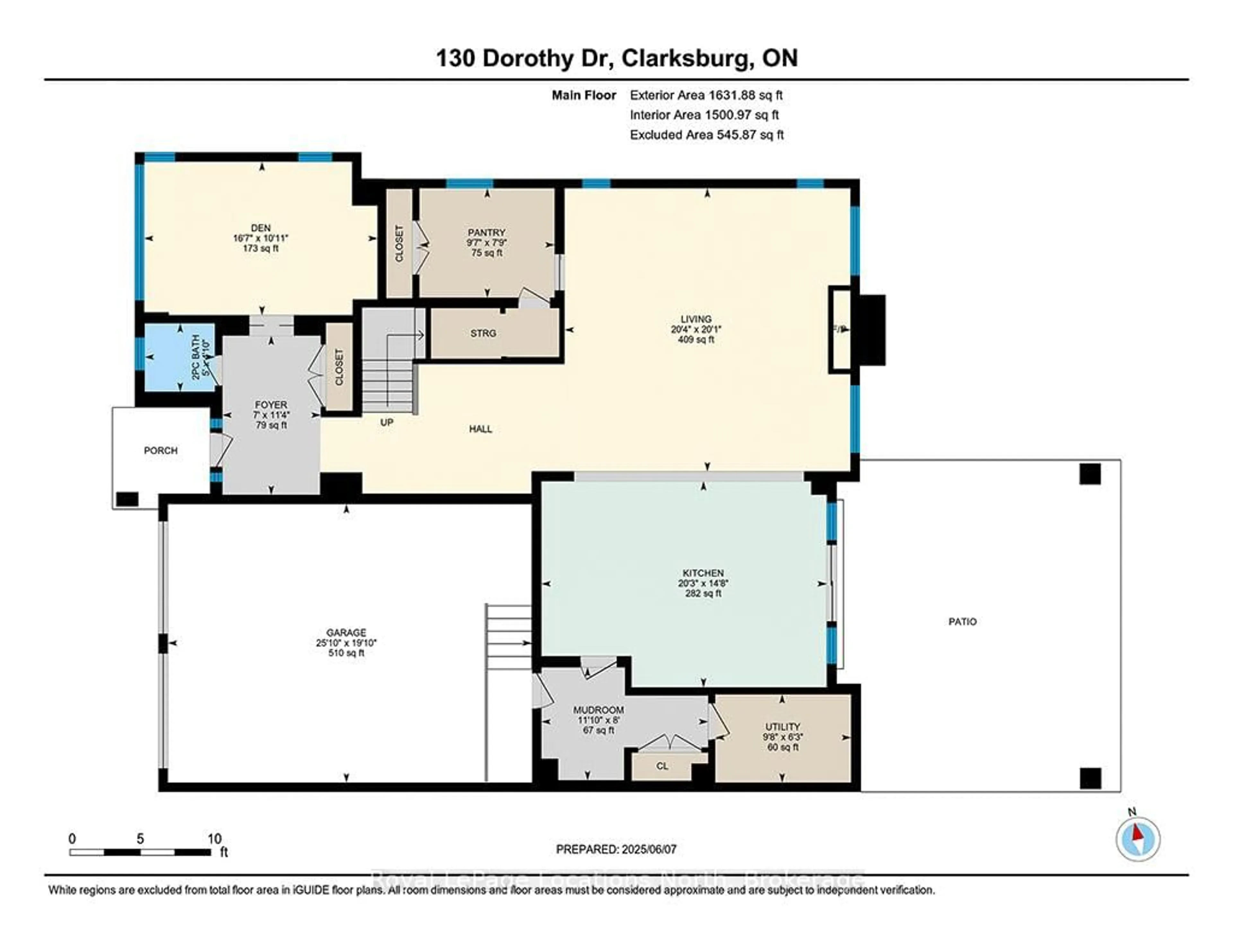 Floor plan for 130 Dorothy Dr, Blue Mountains Ontario N0H 1J0