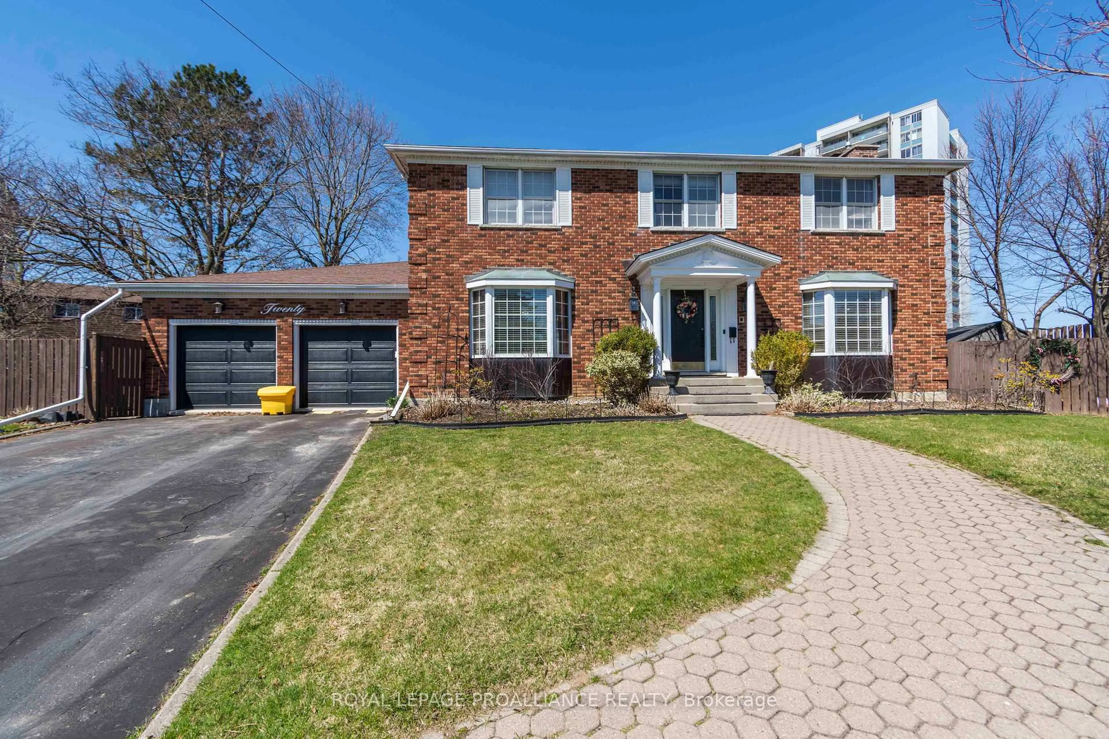 Home with brick exterior material, street for 20 Hope Cres, Belleville Ontario K8P 4S2