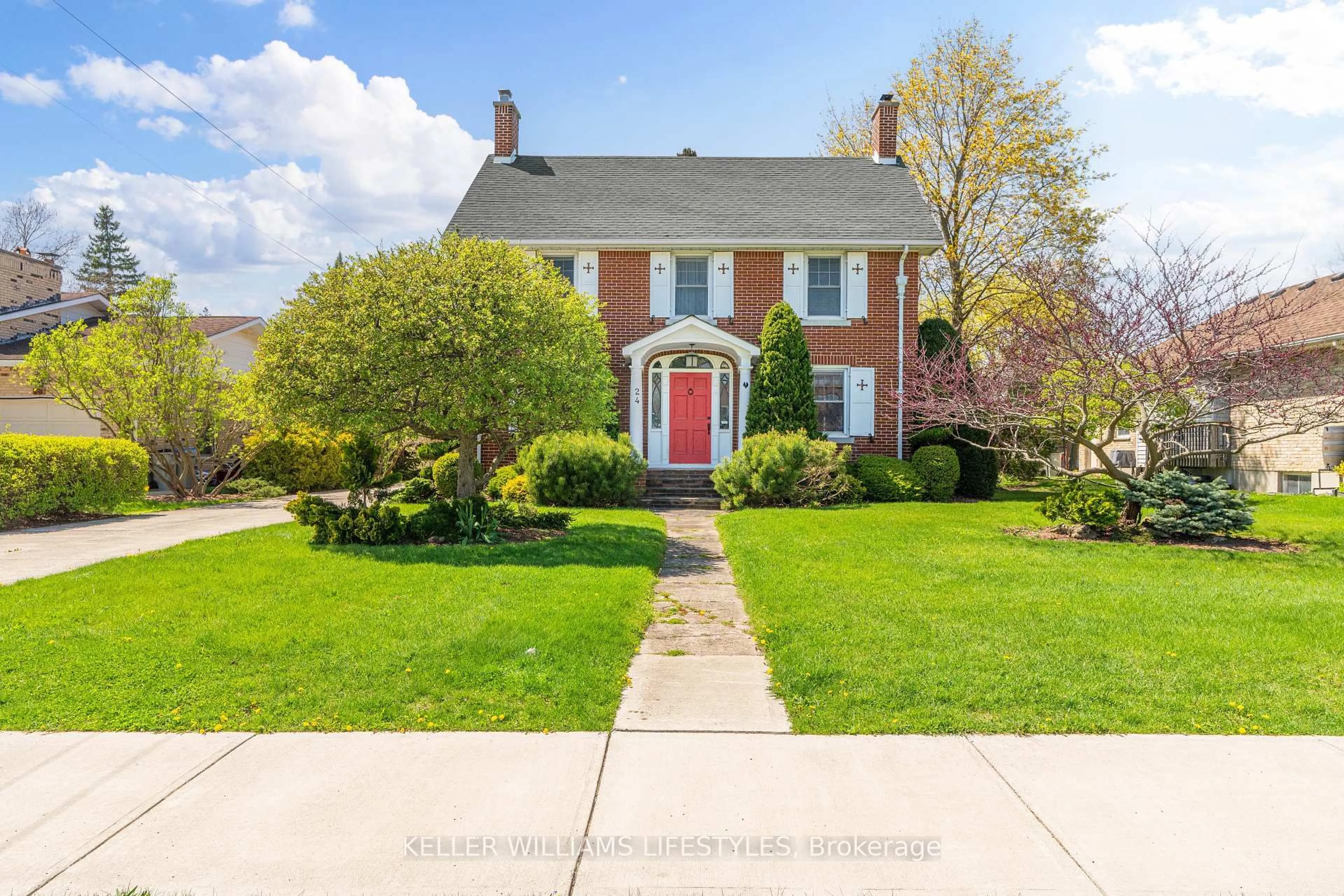 Home with brick exterior material, street for 24 Main St, Lambton Shores Ontario N0N 1J0