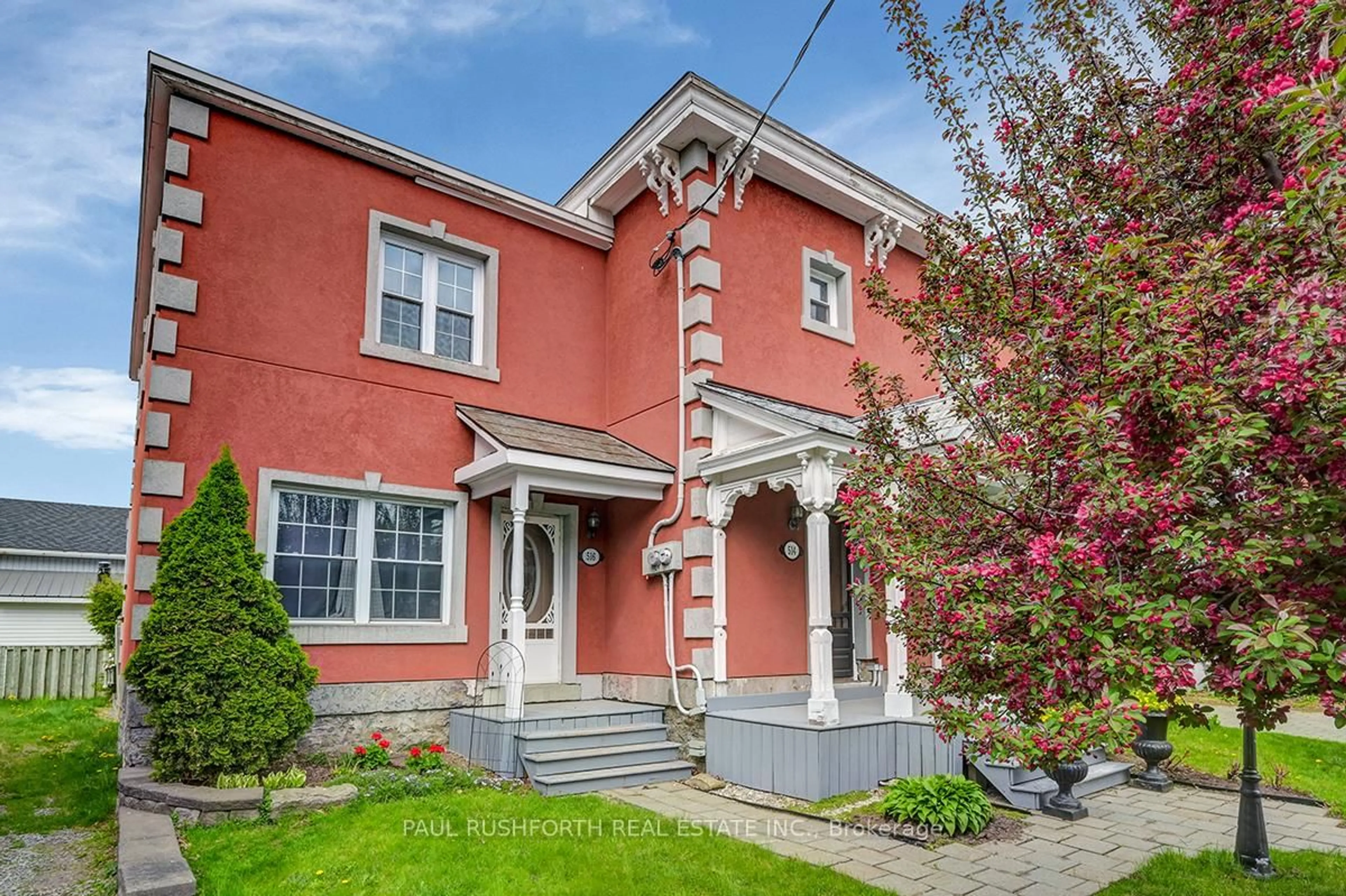 Home with brick exterior material, street for 514-516 St Lawrence St, North Dundas Ontario K0A 2W0