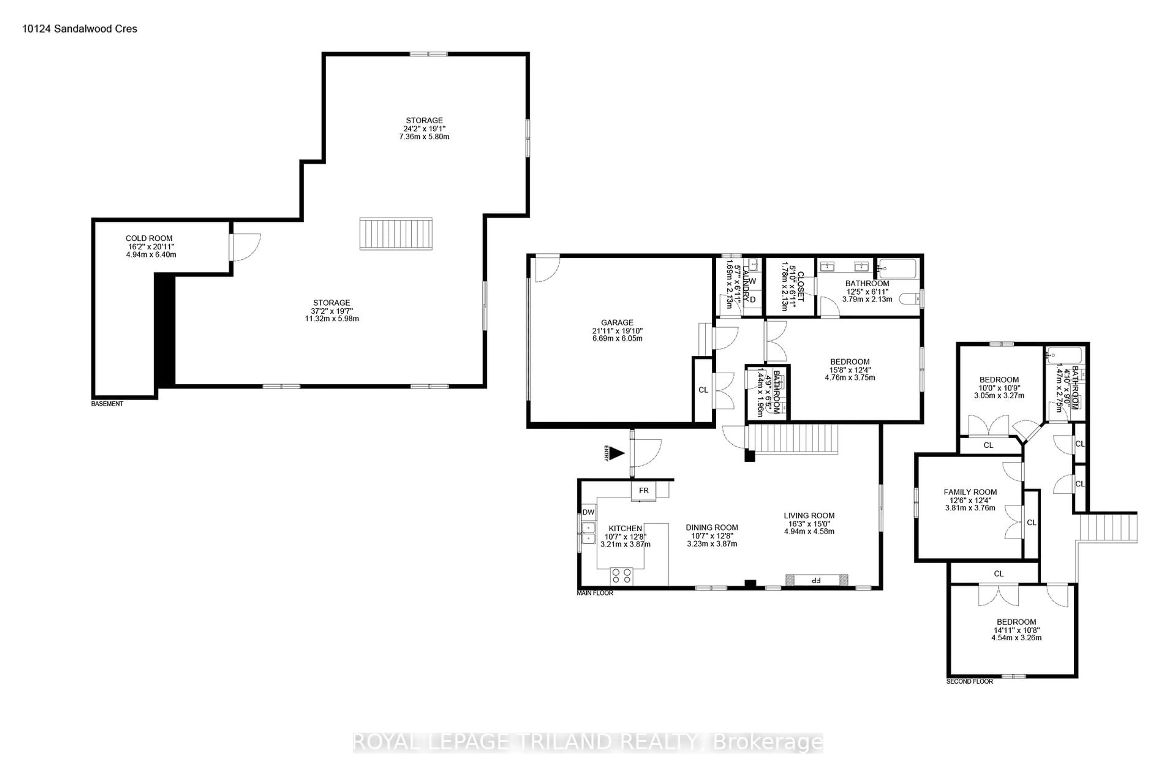 Floor plan for 10124 SANDALWOOD Cres, Lambton Shores Ontario N0M 1T0