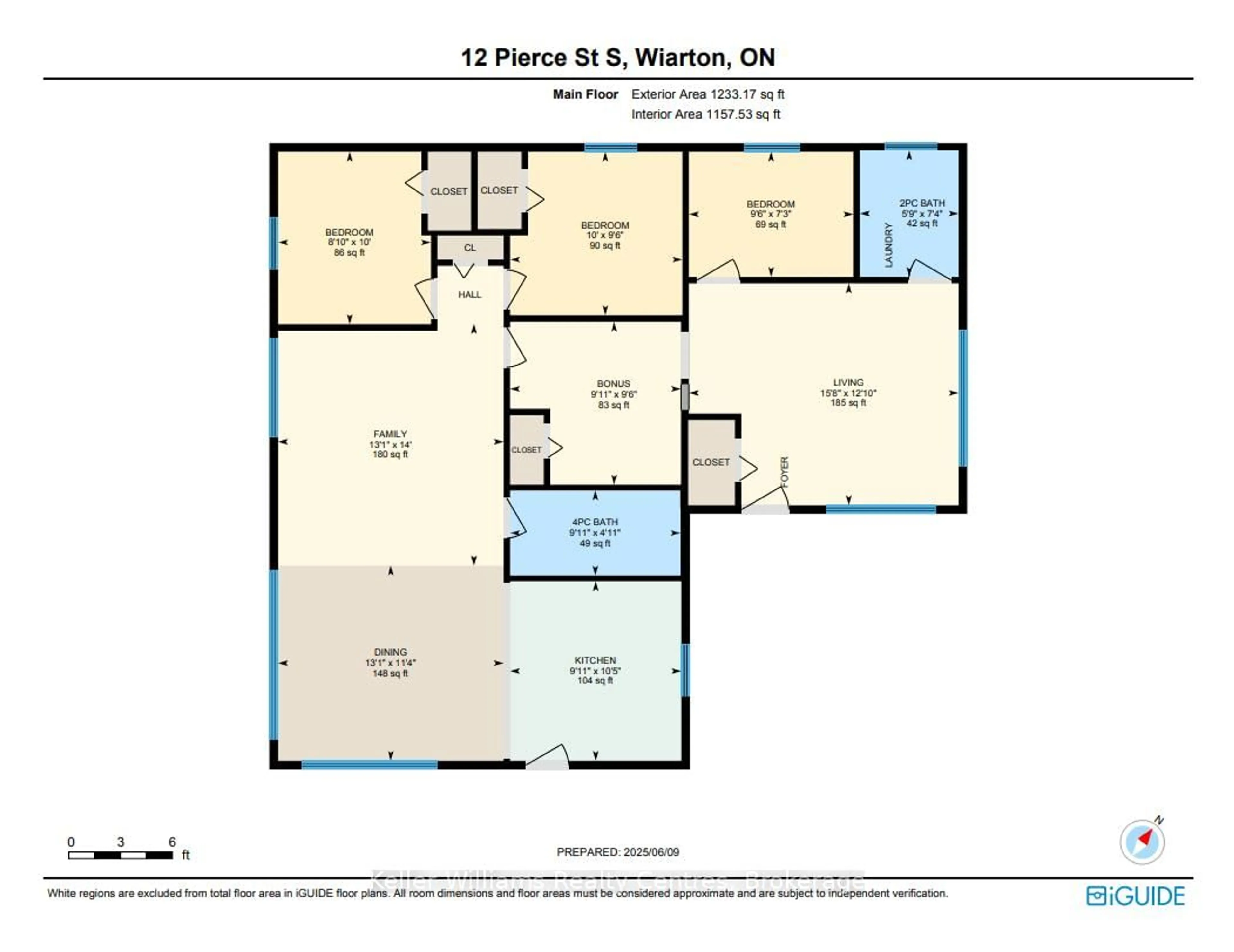 Floor plan for 12 Pierce St, South Bruce Peninsula Ontario N0H 2T0