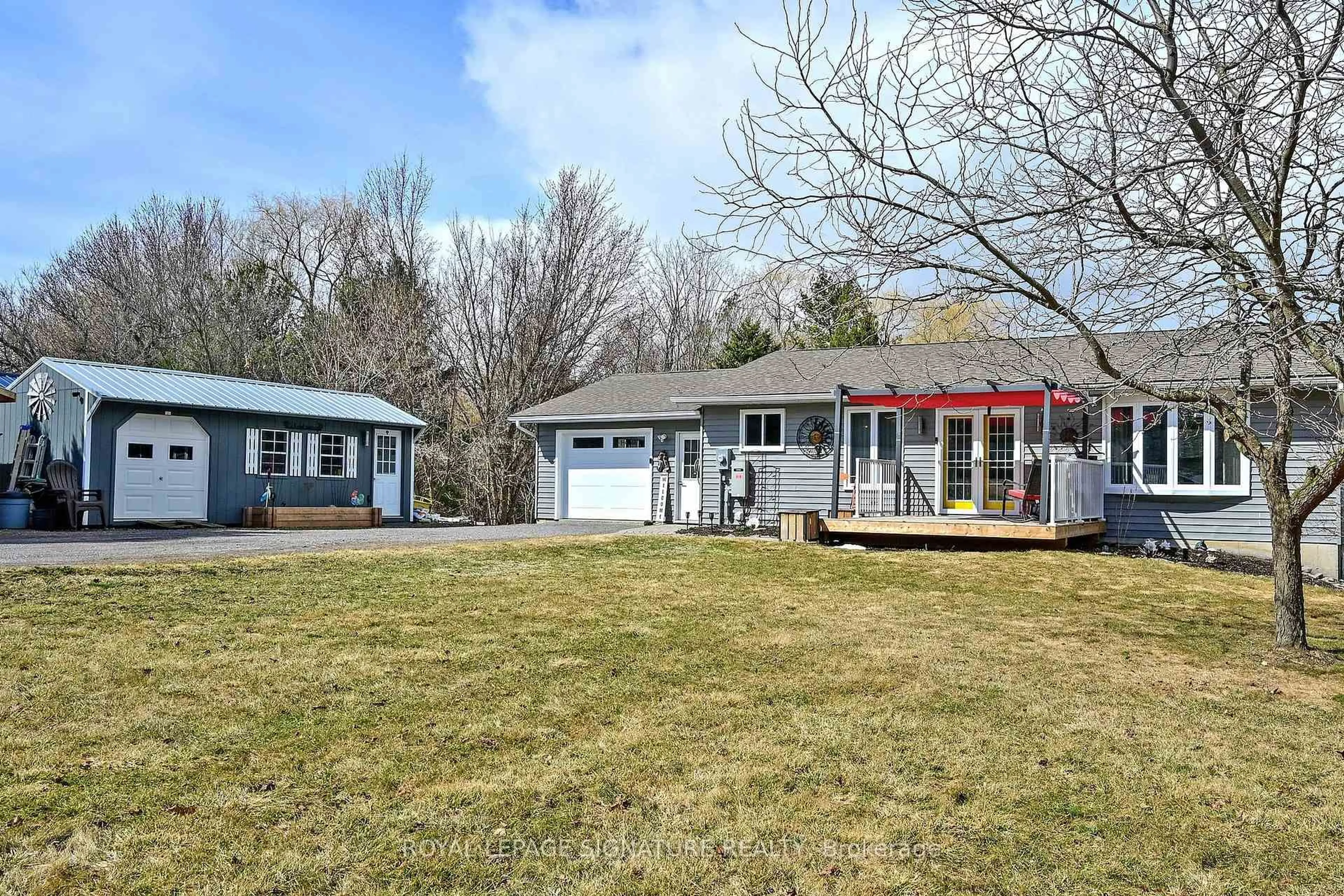 A pic from outside/outdoor area/front of a property/back of a property/a pic from drone, street for 58 Aranda Way, Brighton Ontario K0K 1R0