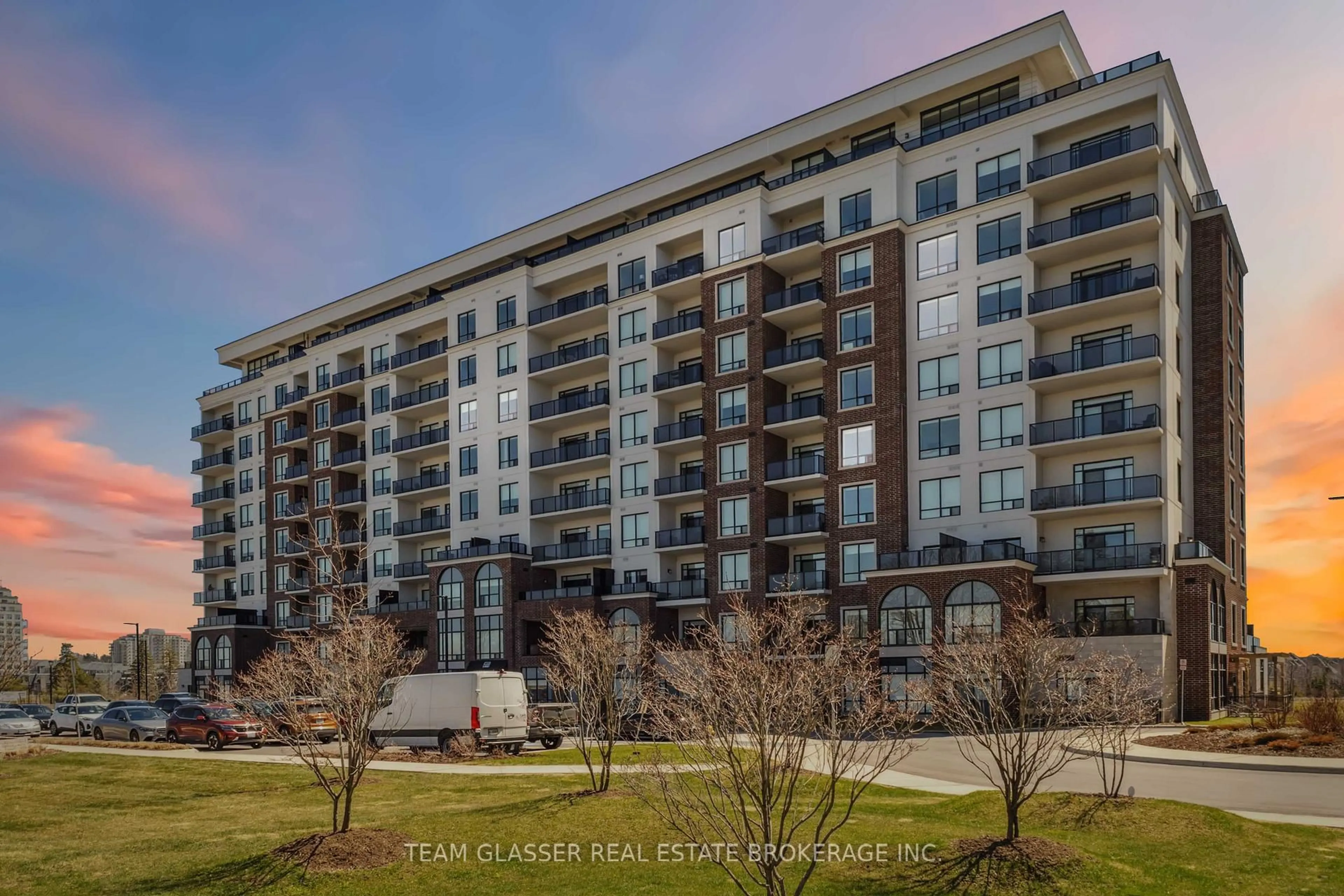 A pic from outside/outdoor area/front of a property/back of a property/a pic from drone, unknown for 480 Callaway Rd #112, London North Ontario N6G 0Z3