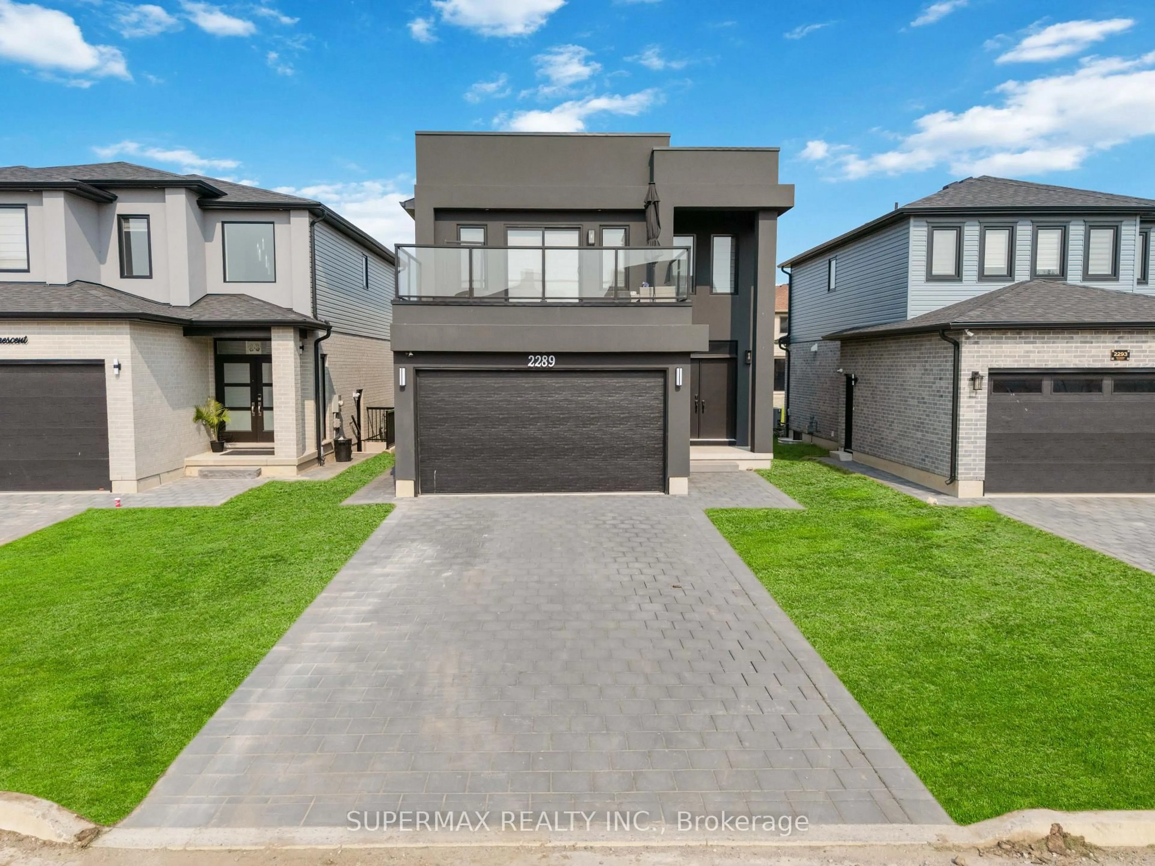 Home with brick exterior material, street for 2289 Southport Cres, London South Ontario N6M 0H9