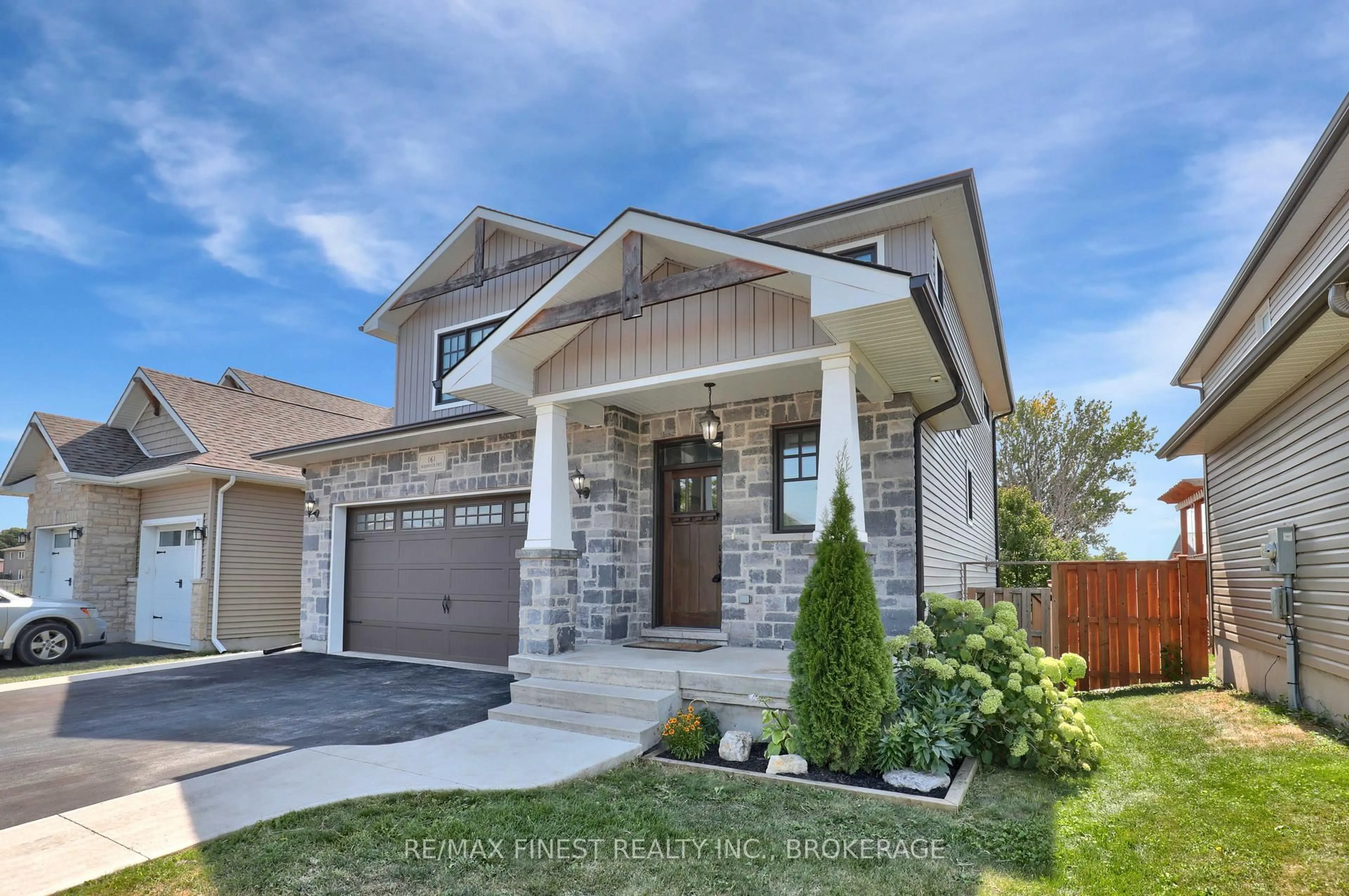 Home with brick exterior material, street for 161 McDonough Cres, Loyalist Ontario K7N 0B3