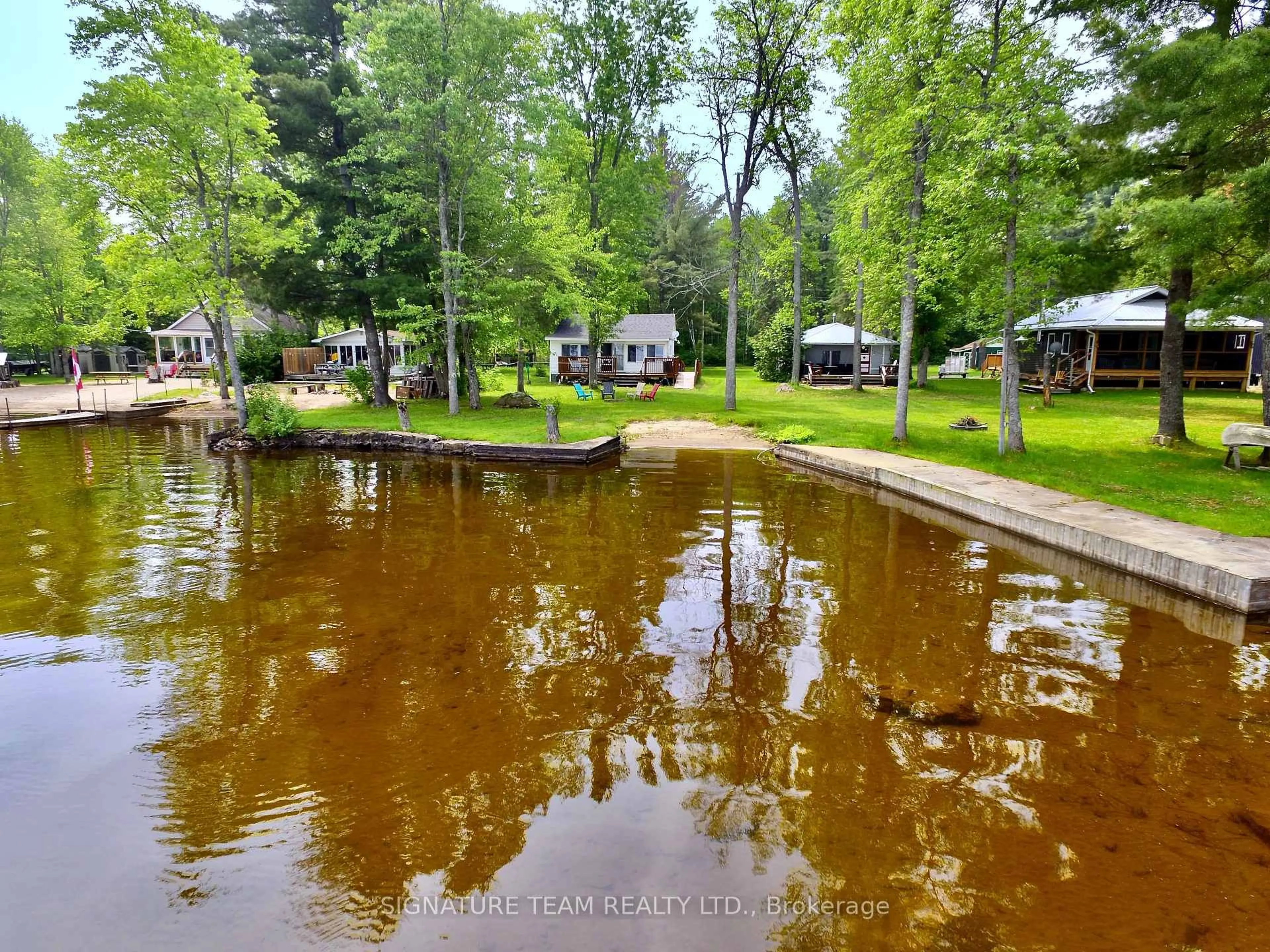 A pic from outside/outdoor area/front of a property/back of a property/a pic from drone, water/lake/river/ocean view for 30 Sleepy Hollow Lane, Killaloe Ontario K0J 2A0