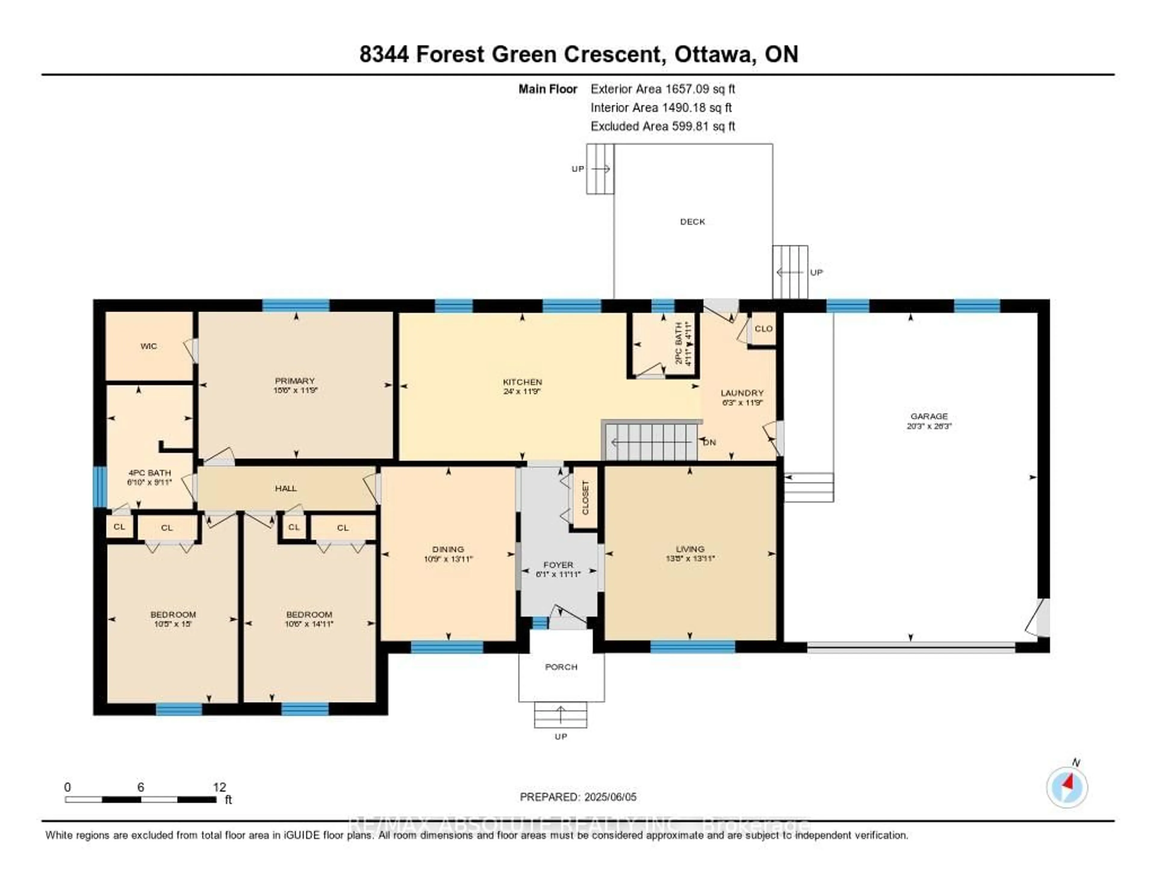 Floor plan for 8344 Forest Green Cres, Metcalfe Ontario K0A 2P0