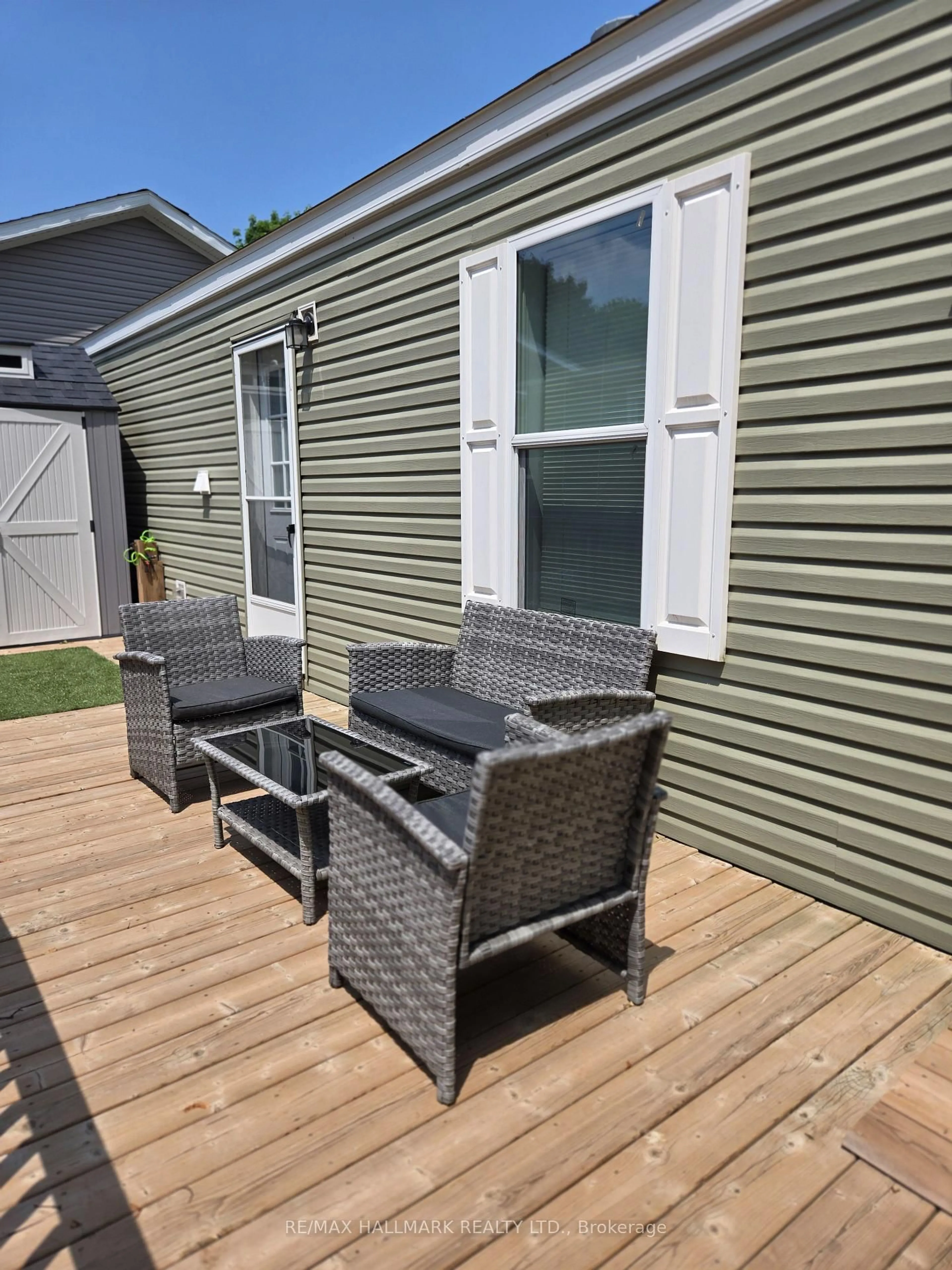 Patio, street for 99 Fourth Concession Rd #614, Brant Ontario N0E 1A0