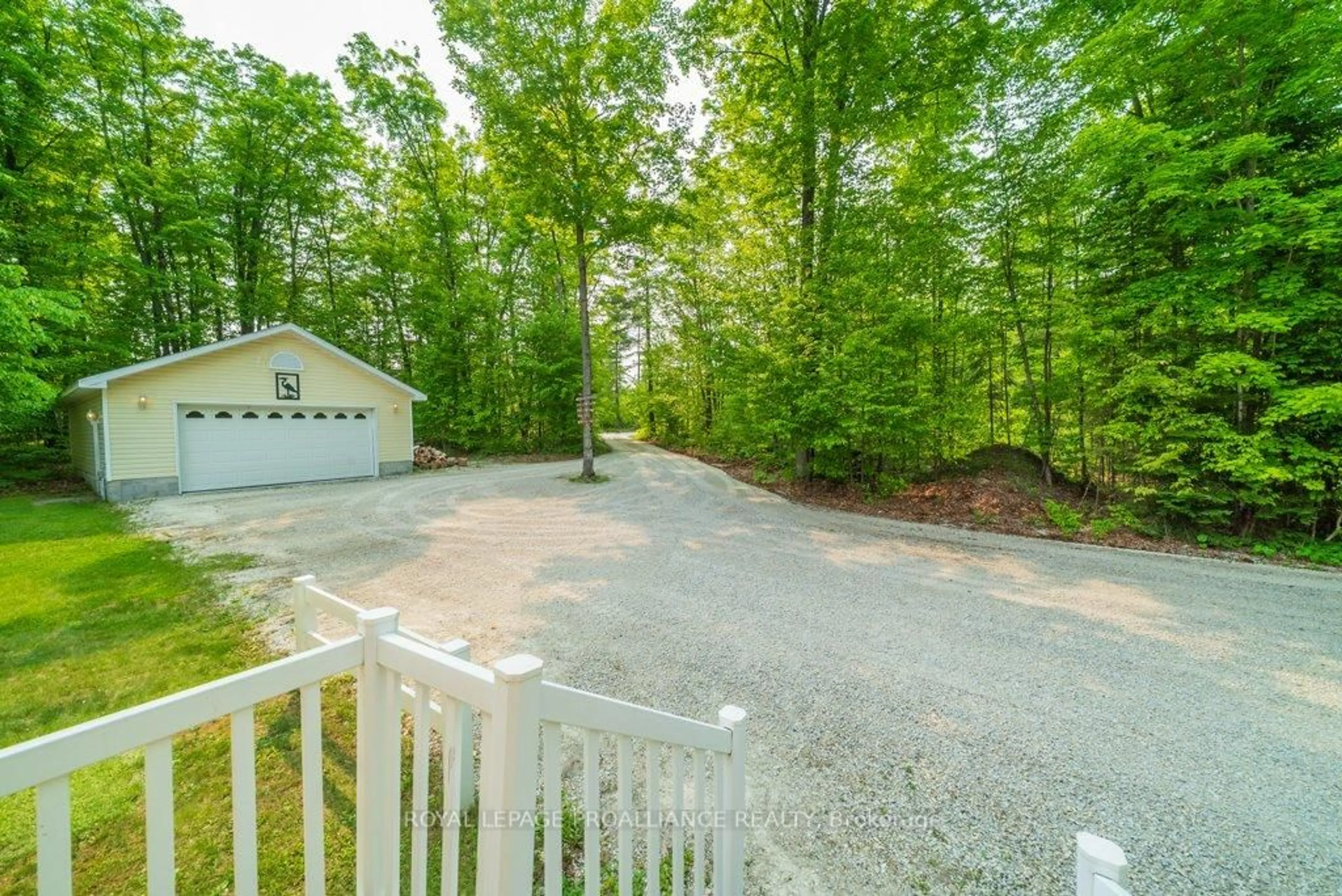 Patio, forest/trees view for 1134 North Shore Rd, Plevna Ontario K0H 2M0