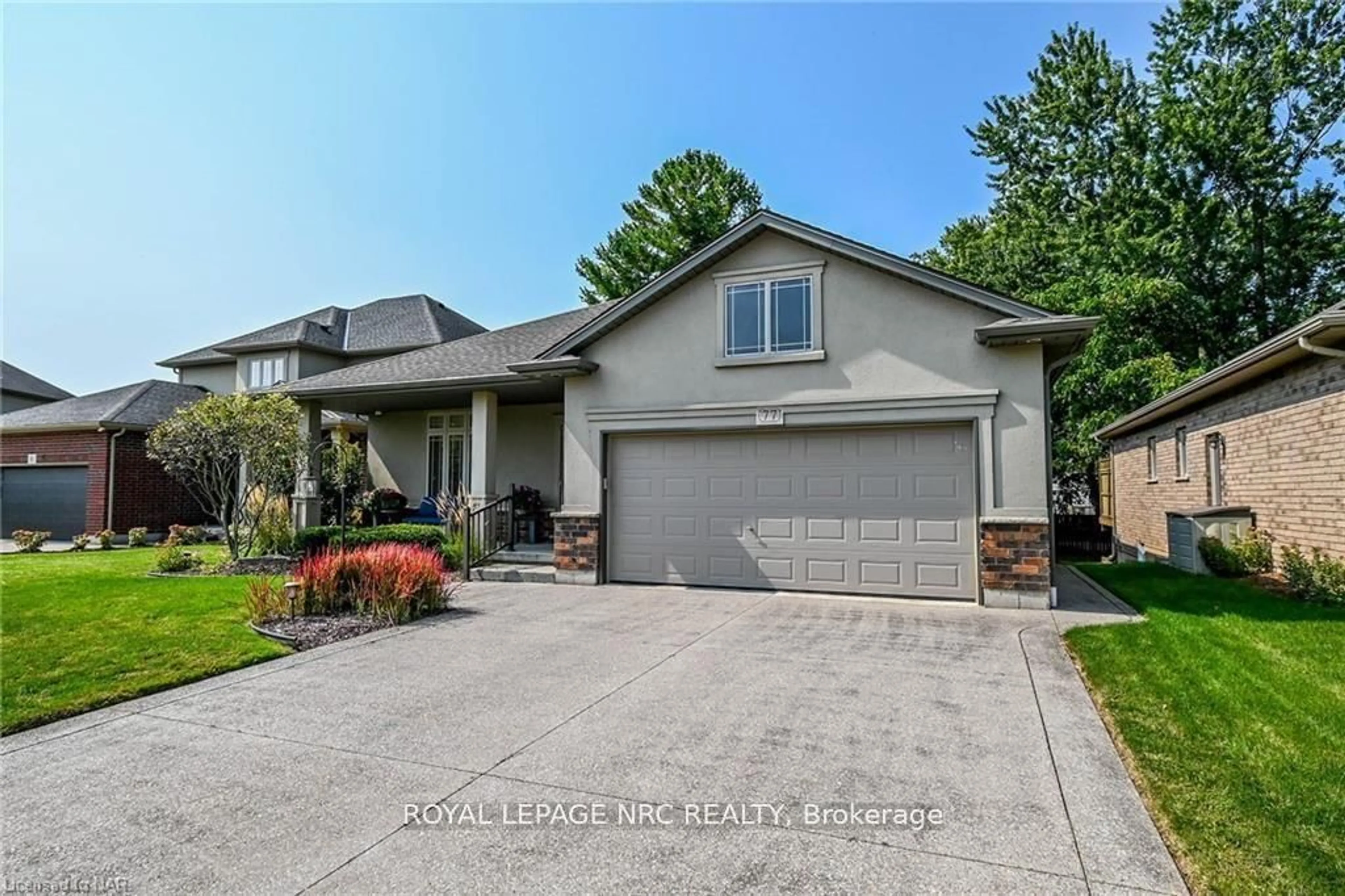 Home with brick exterior material, street for 77 MICHAEL Dr, Welland Ontario L3C 0A7