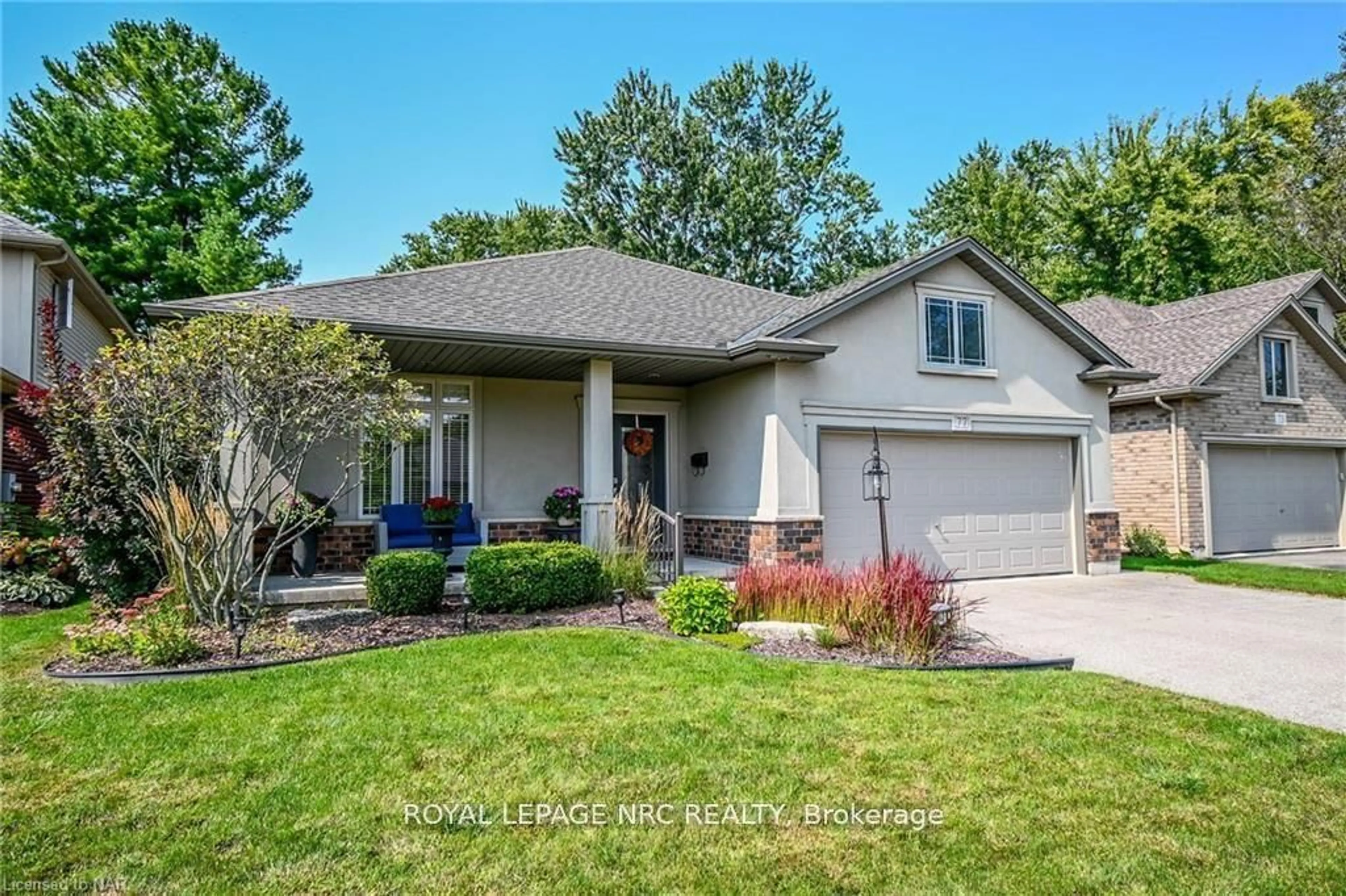 Home with brick exterior material, street for 77 MICHAEL Dr, Welland Ontario L3C 0A7