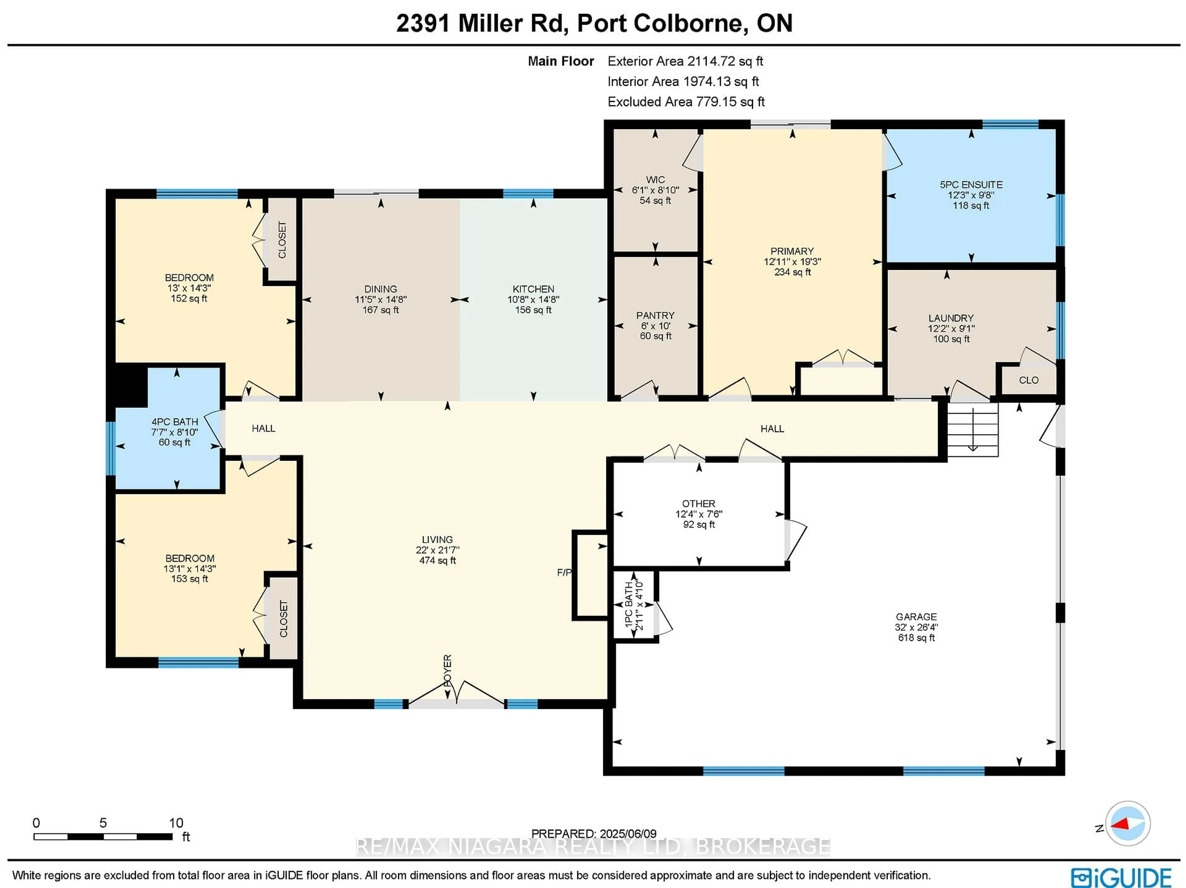 Floor plan for 2391 Miller Rd, Port Colborne Ontario L3K 5V5