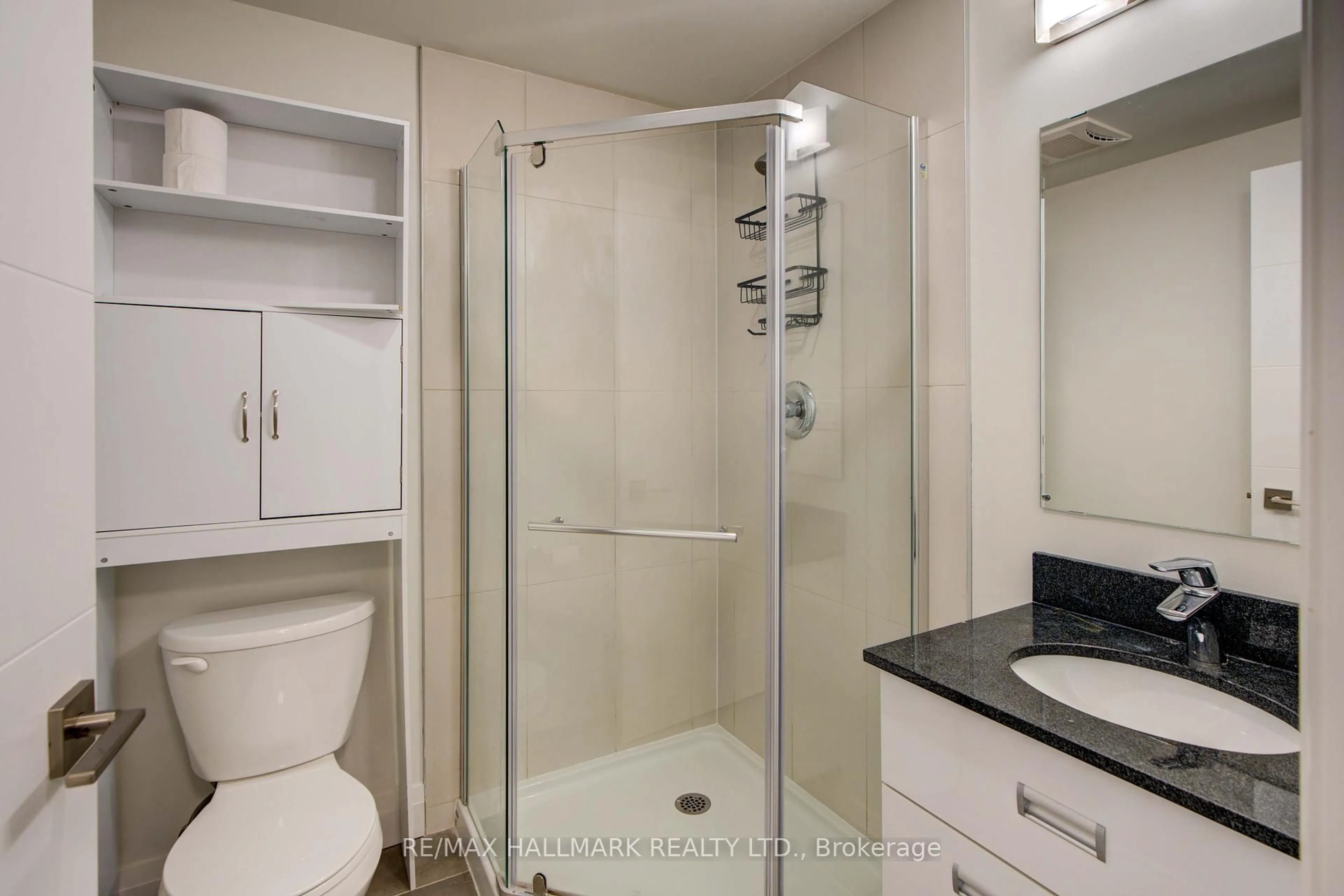 Standard bathroom, ceramic/tile floor for 652 Princess St #406, Kingston Ontario K7L 1E5