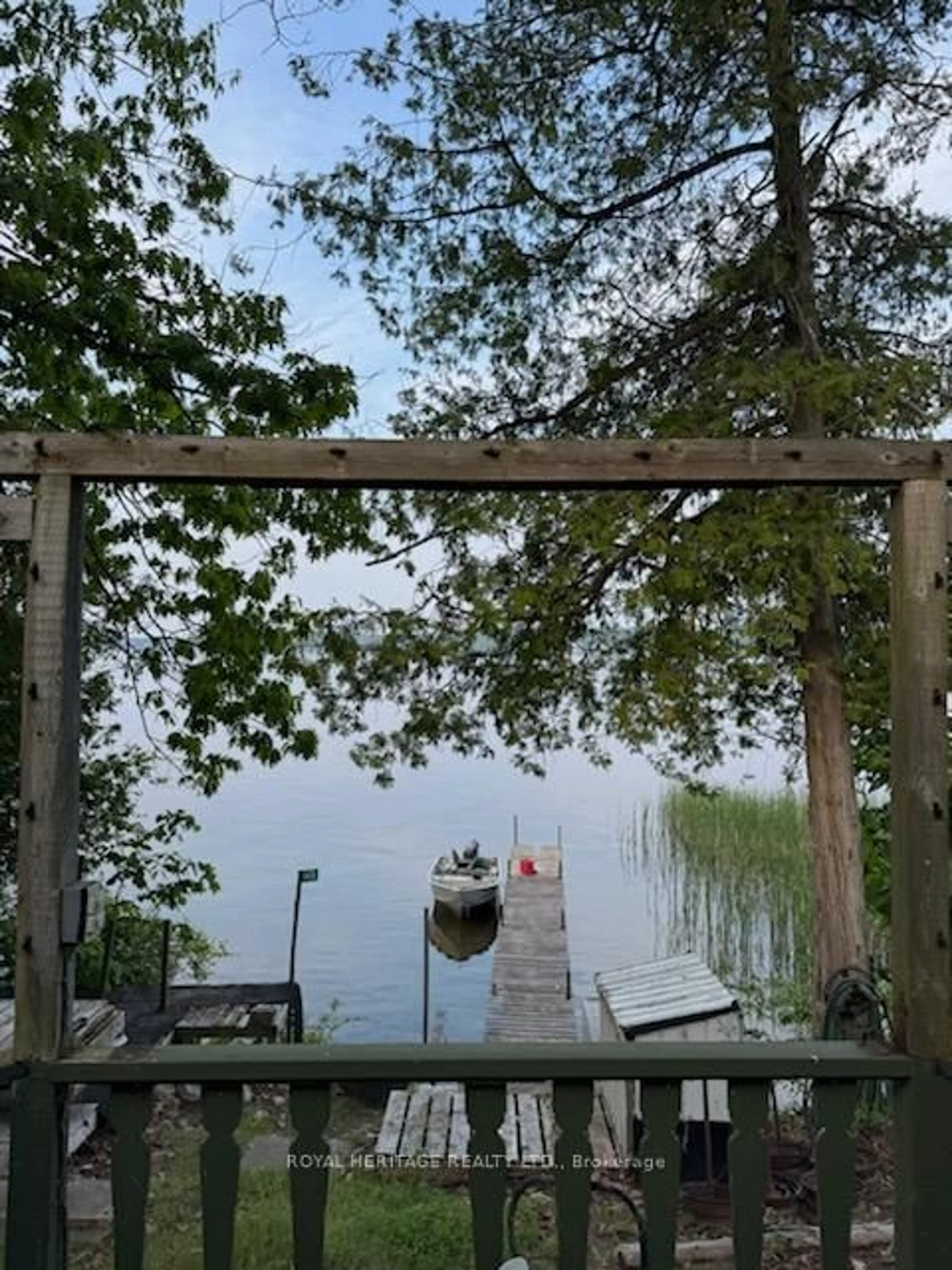 Patio, water/lake/river/ocean view for 1474 Grenadier Island, Selwyn Ontario K0L 2H0