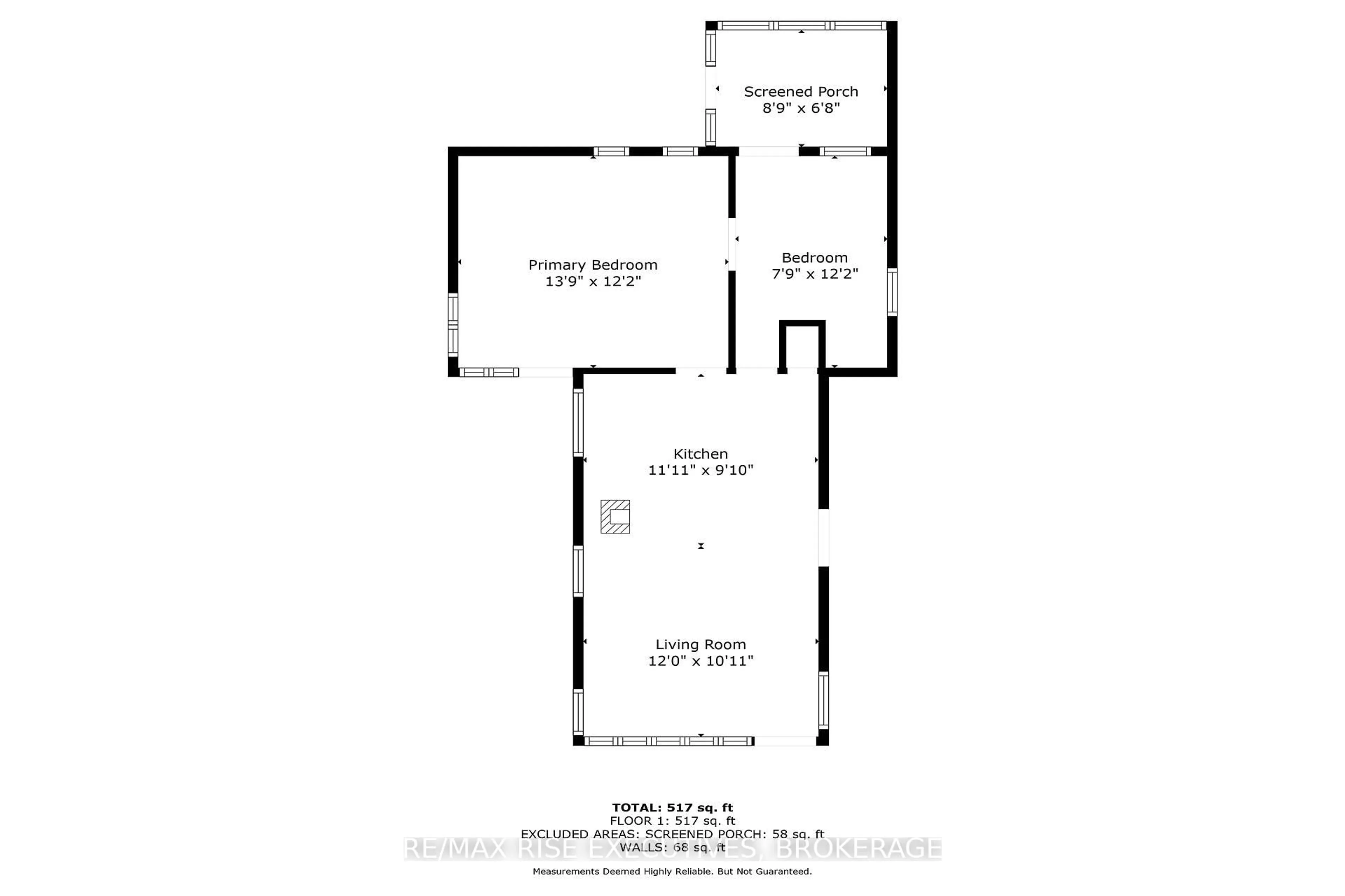 Floor plan for 252 Dean Island Rd, Rideau Lakes Ontario K0G 1E0