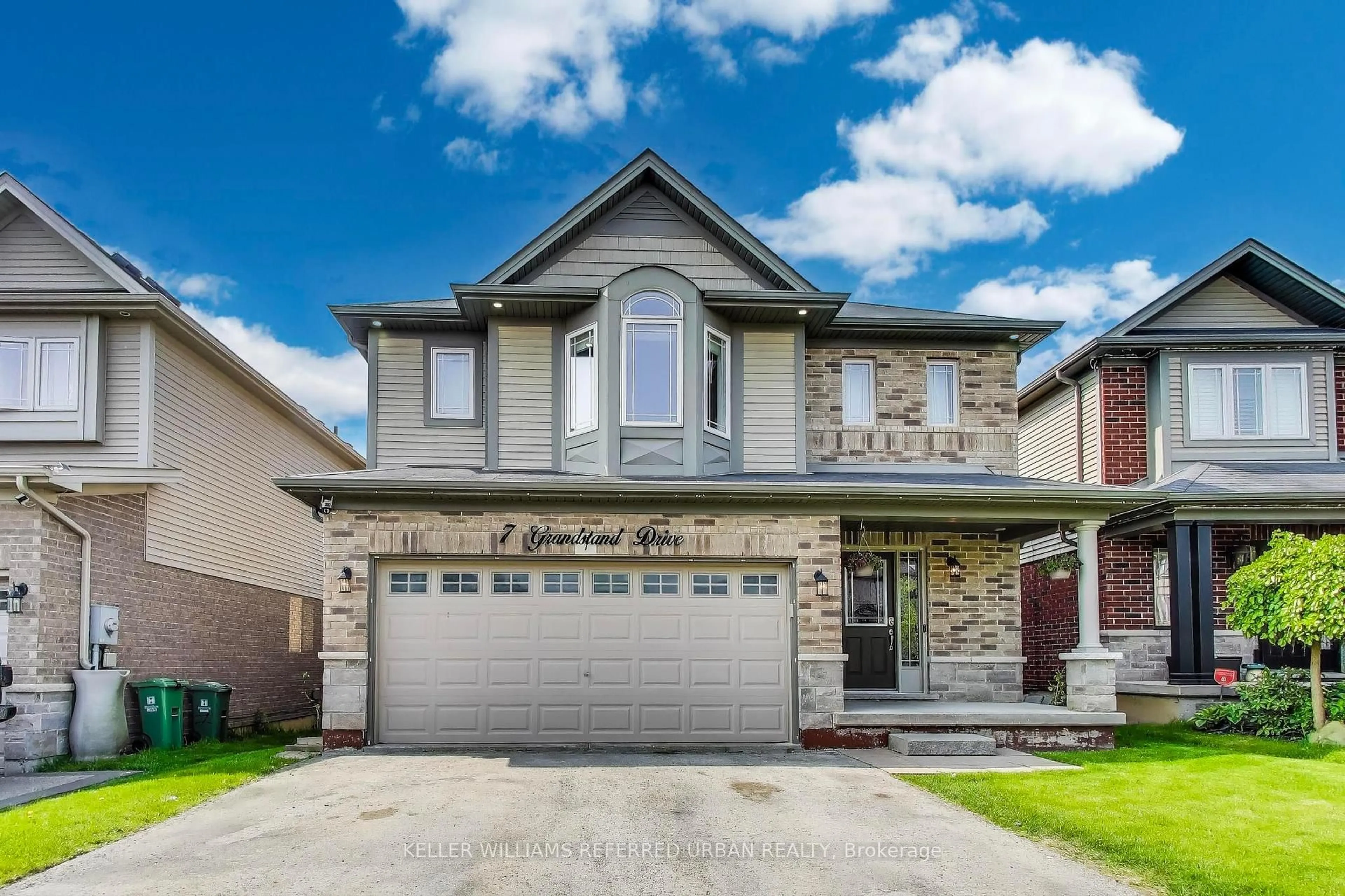 Home with brick exterior material, street for 7 Grandstand Dr, Hamilton Ontario L0R 1C0