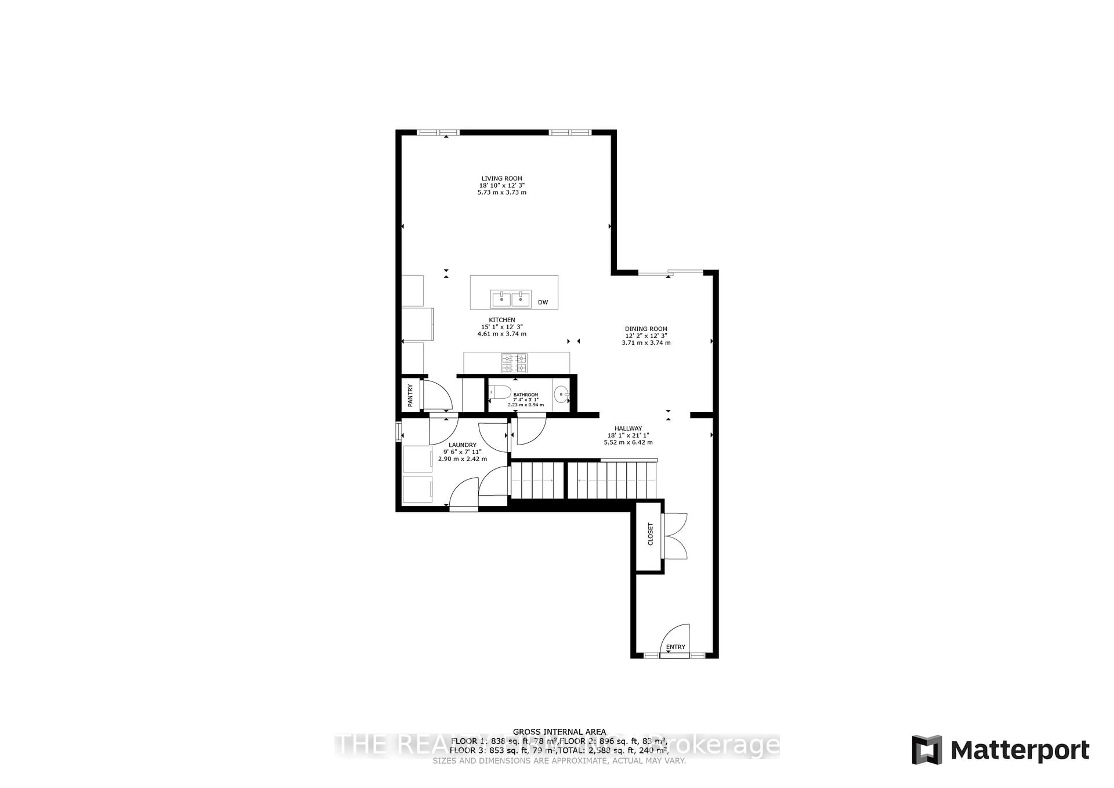 Floor plan for 22701 Adelaide Rd #27, Strathroy-Caradoc Ontario N0L 1W0