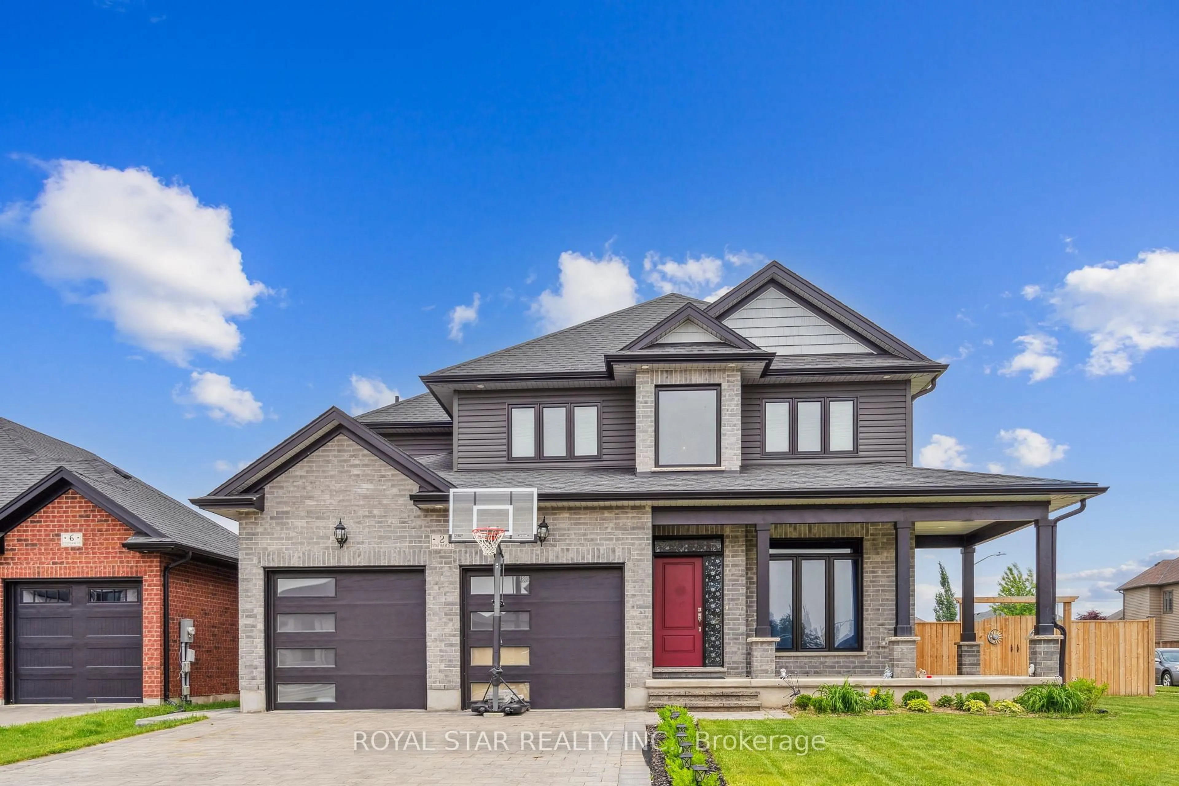 Home with brick exterior material, street for 2 Statham St, Strathroy-Caradoc Ontario N7G 0H2