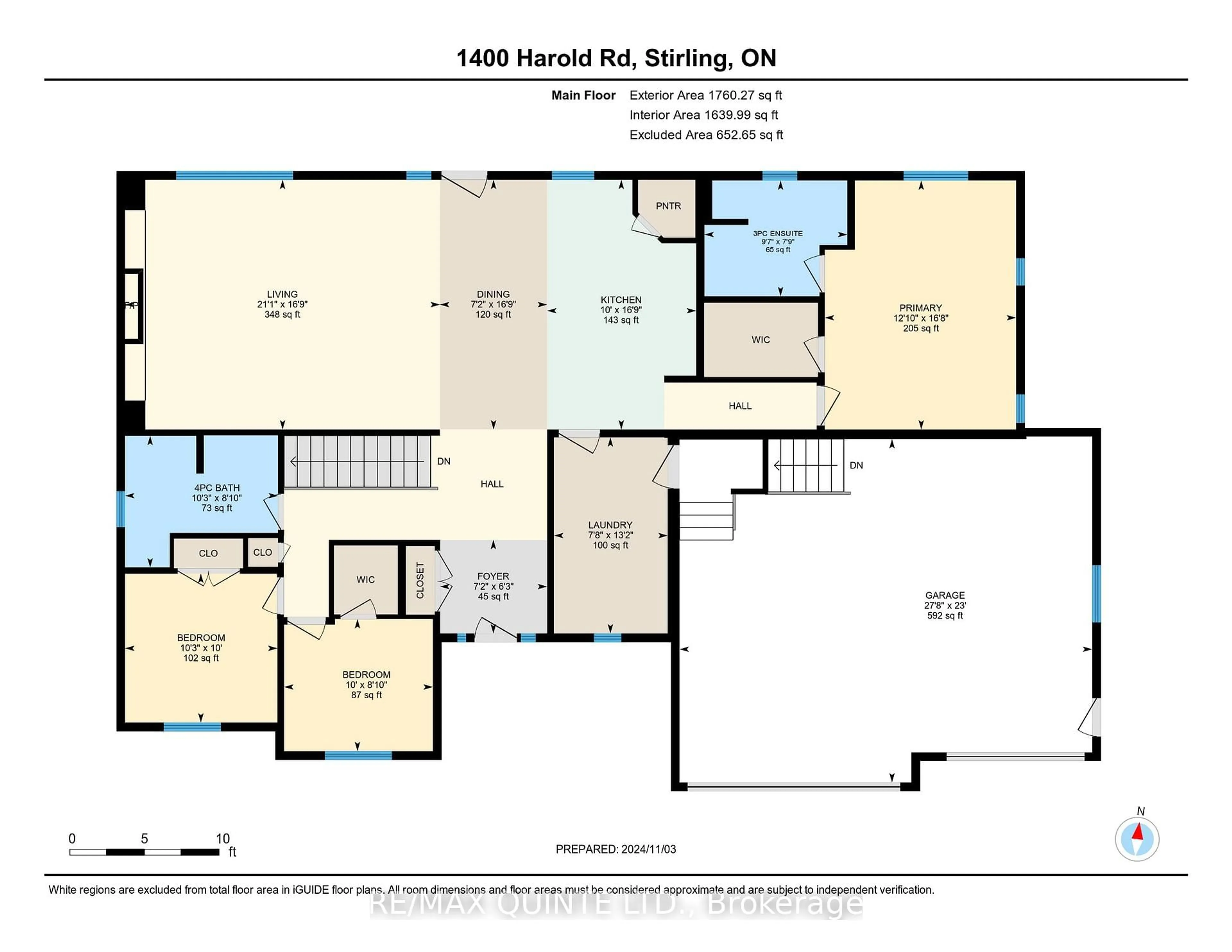 Floor plan for 1400 Harold Rd, Stirling Ontario K0K 3E0