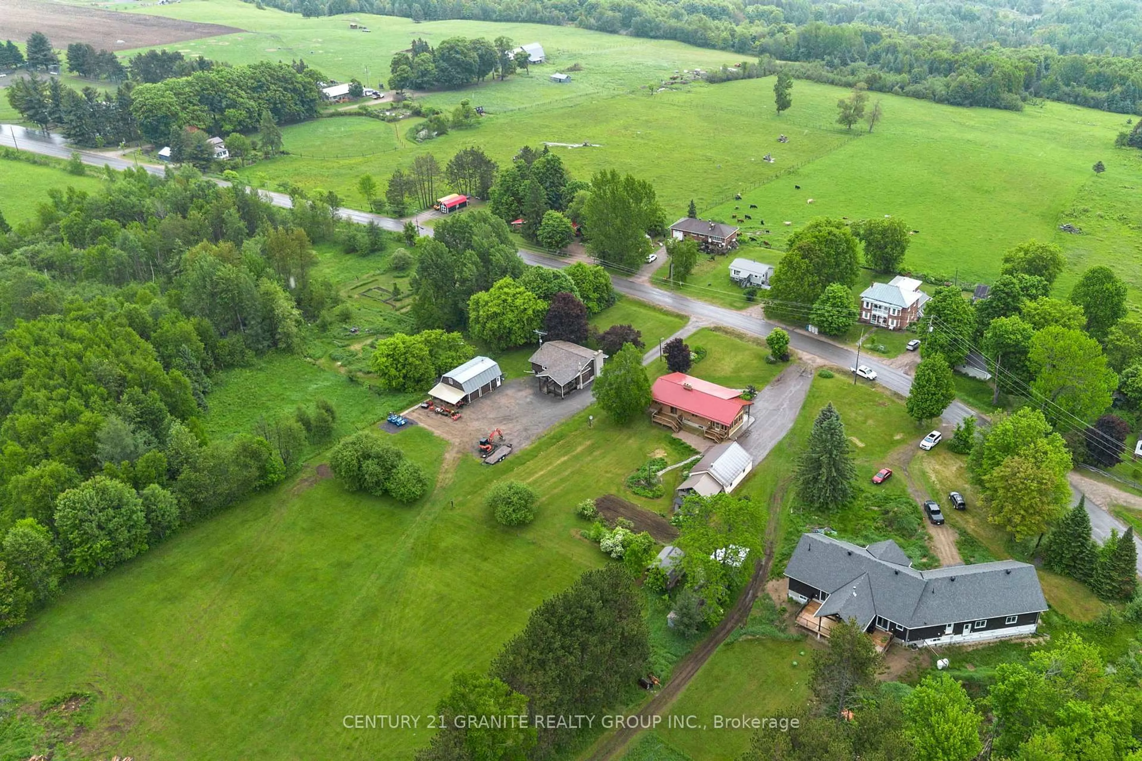 A pic from outside/outdoor area/front of a property/back of a property/a pic from drone, unknown for 1637 Fort Stewart Rd, Bancroft Ontario K0L 1C0