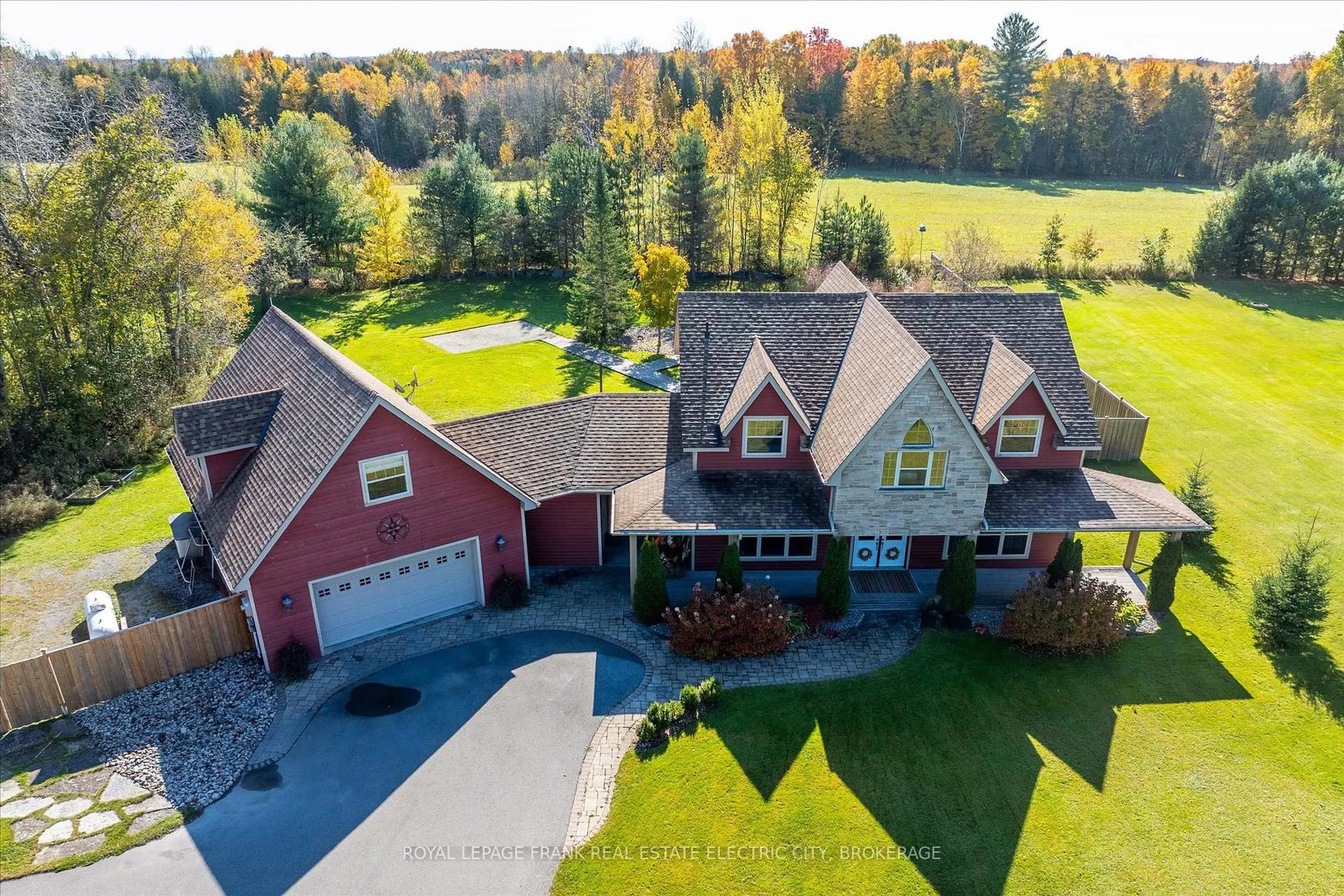 A pic from outside/outdoor area/front of a property/back of a property/a pic from drone, unknown for 369 Douglas Rd, Douro-Dummer Ontario K0L 3A0
