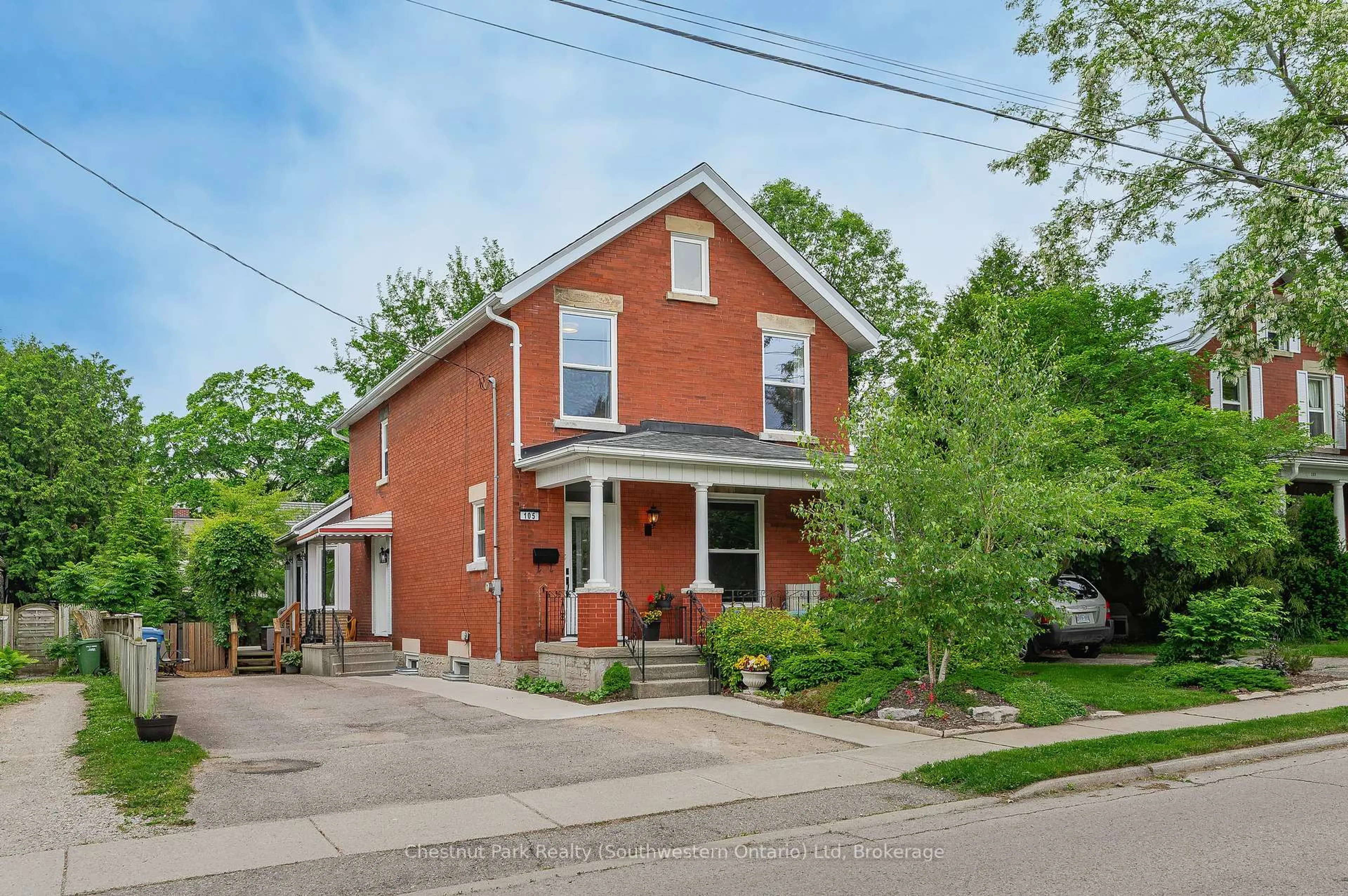 Home with brick exterior material, street for 105 Hearn Ave, Guelph Ontario N1H 5Y6
