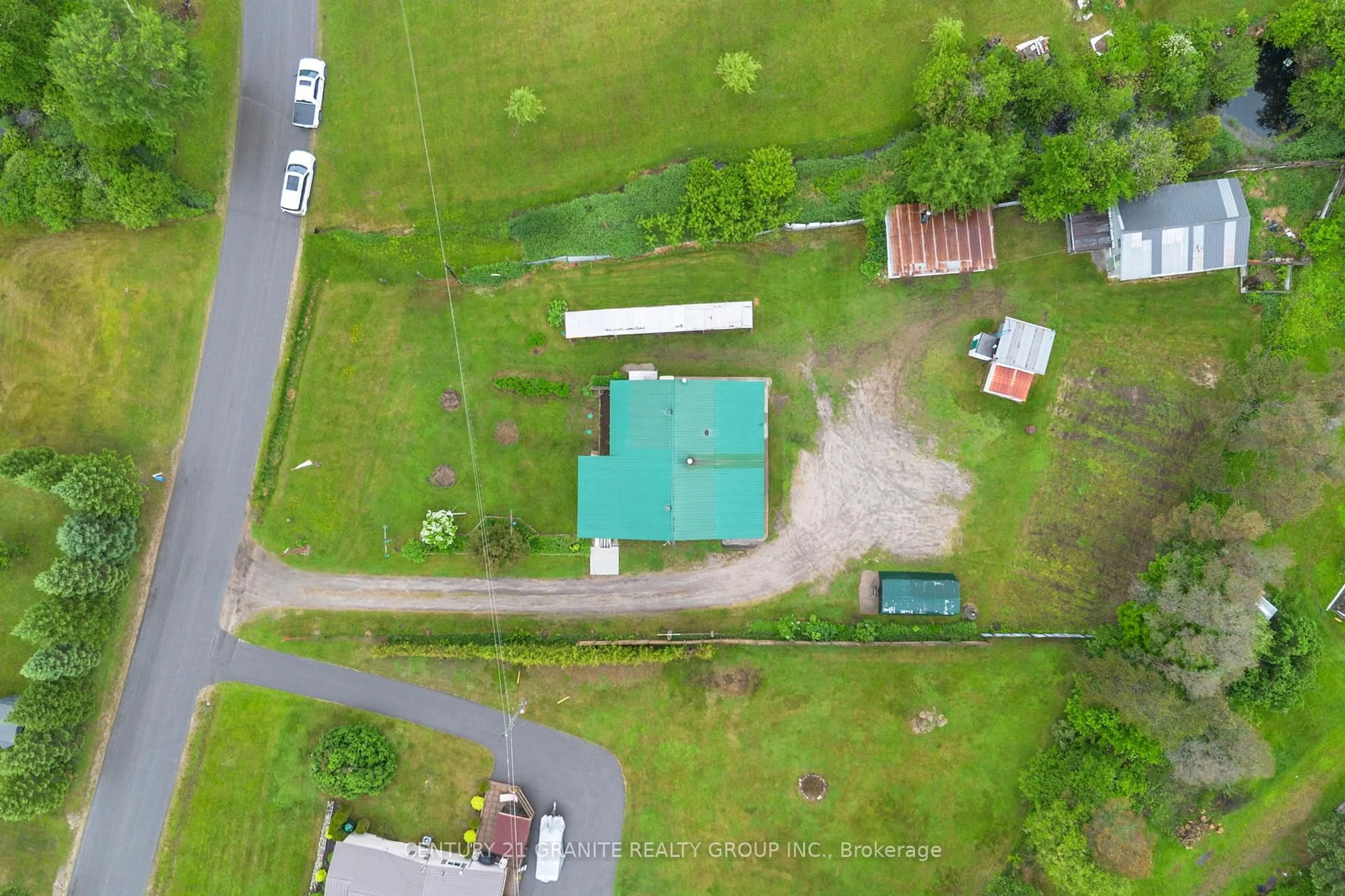 A pic from outside/outdoor area/front of a property/back of a property/a pic from drone, unknown for 58 Paudash Lake Rd, Bancroft Ontario K0L 1C0